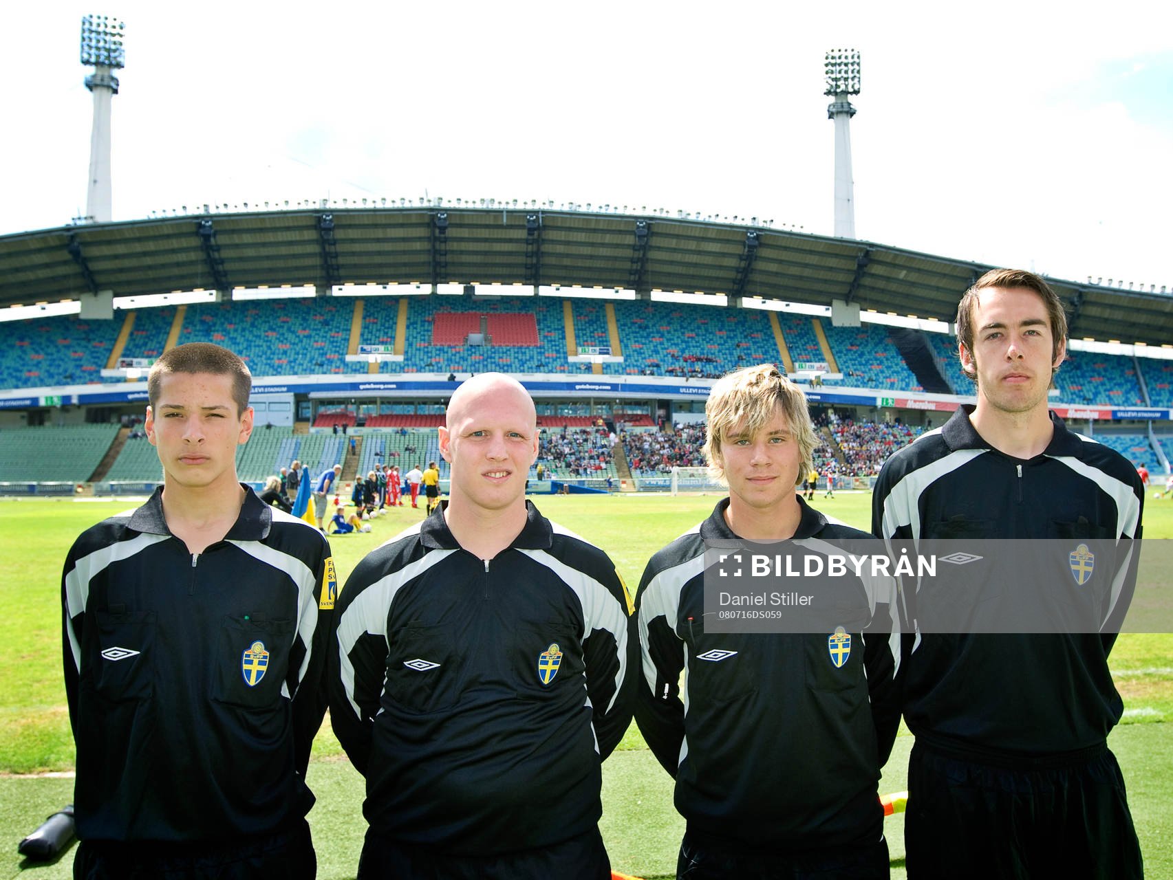 Fotboll, Gothia Cup, Final, domare, Domarteam Pontus