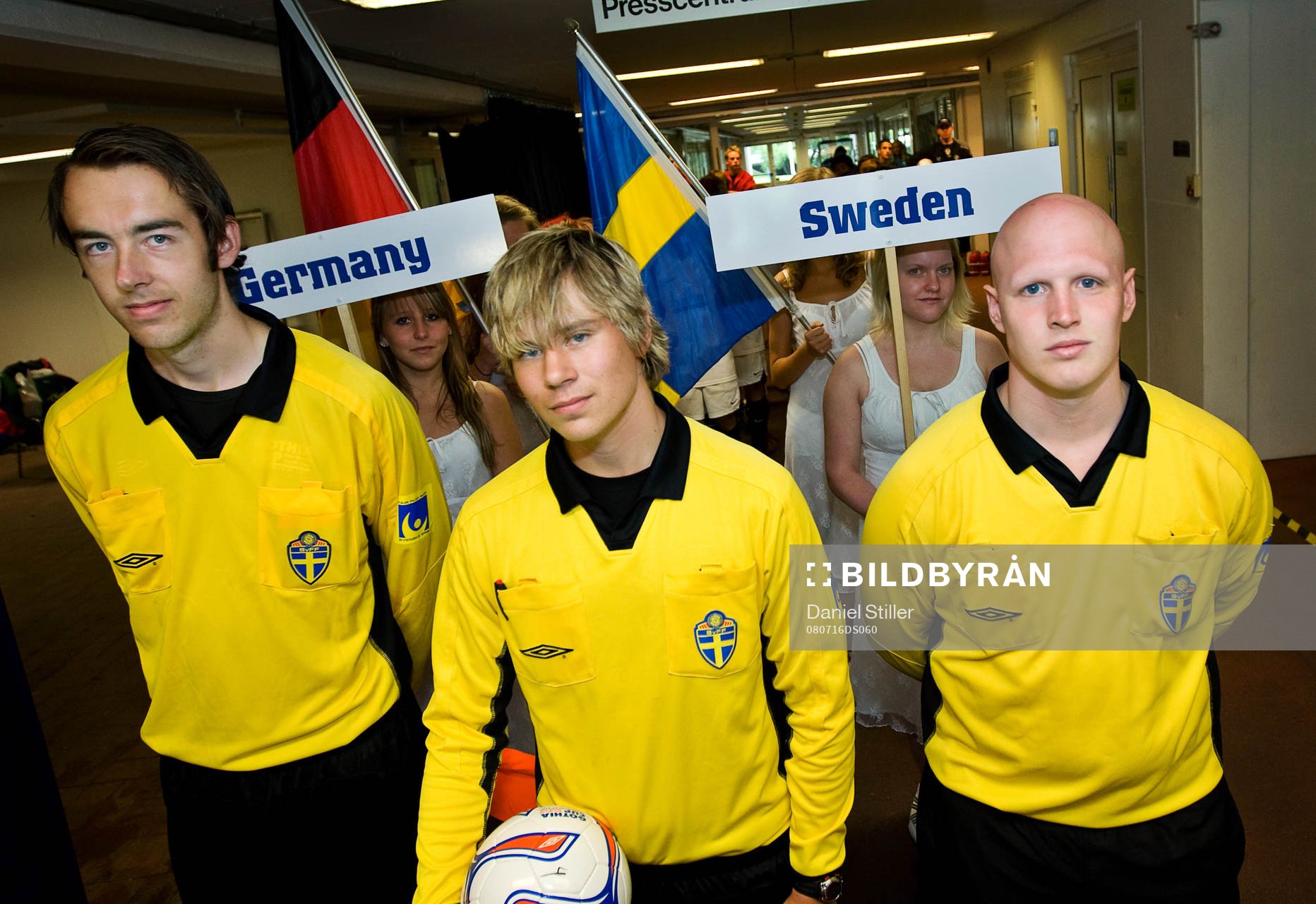 Fotboll, Gothia Cup, Final, domare, Domarteam Pontus