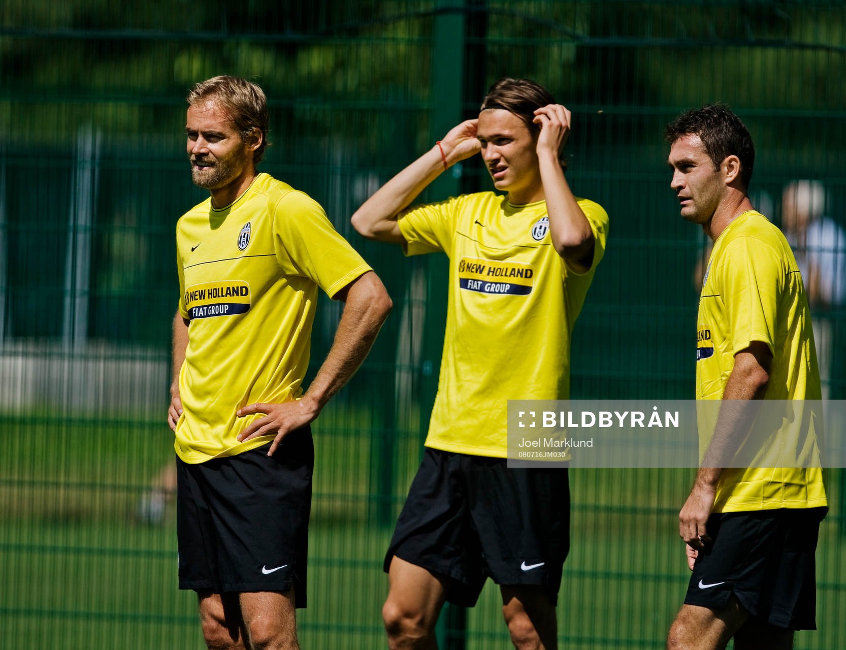 Olof Mellberg och Albin Ekdal