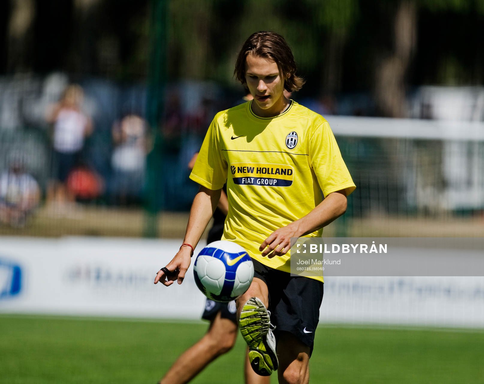 Albin Ekdal bollar