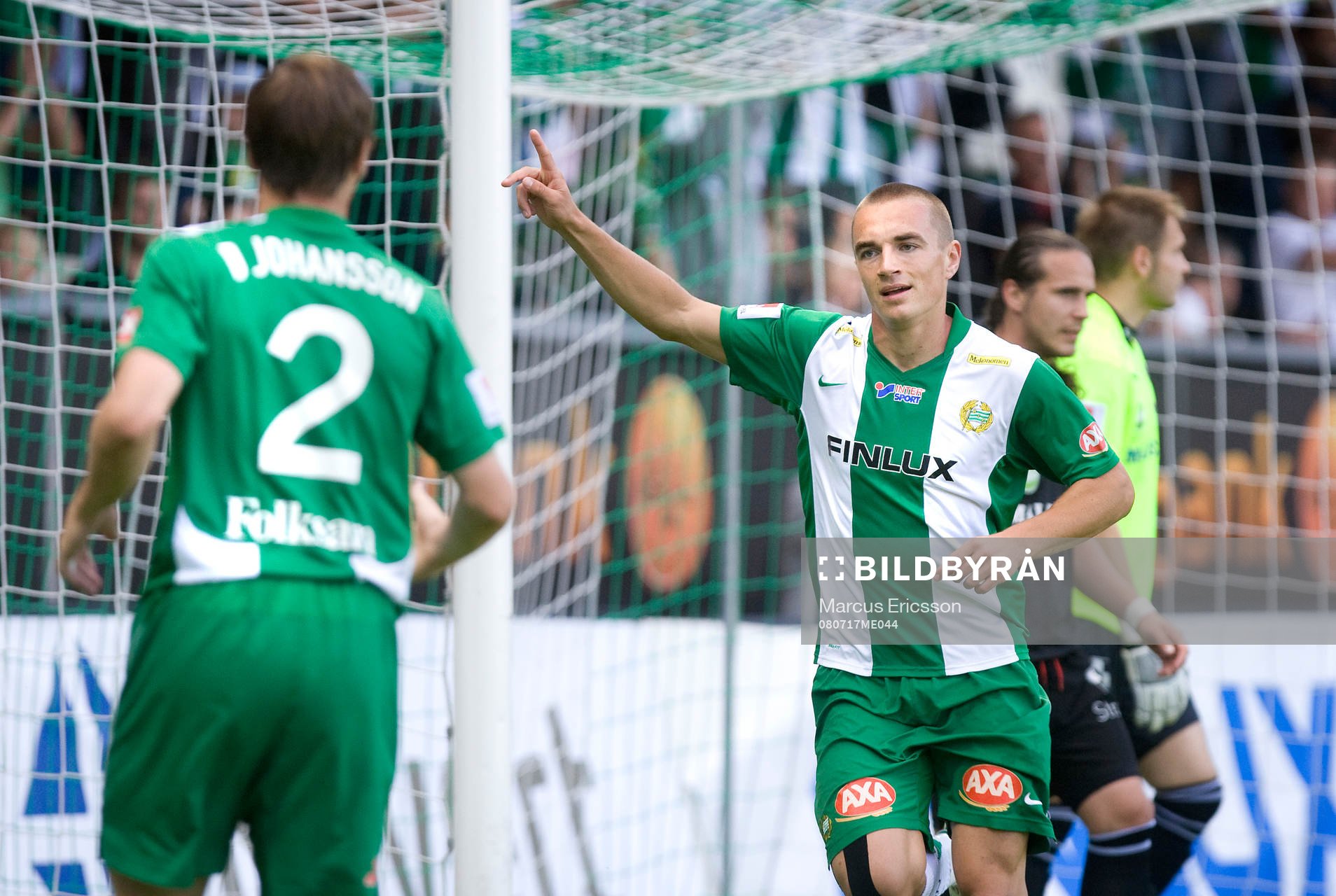 Petter Andersson, Hammarby, jubel