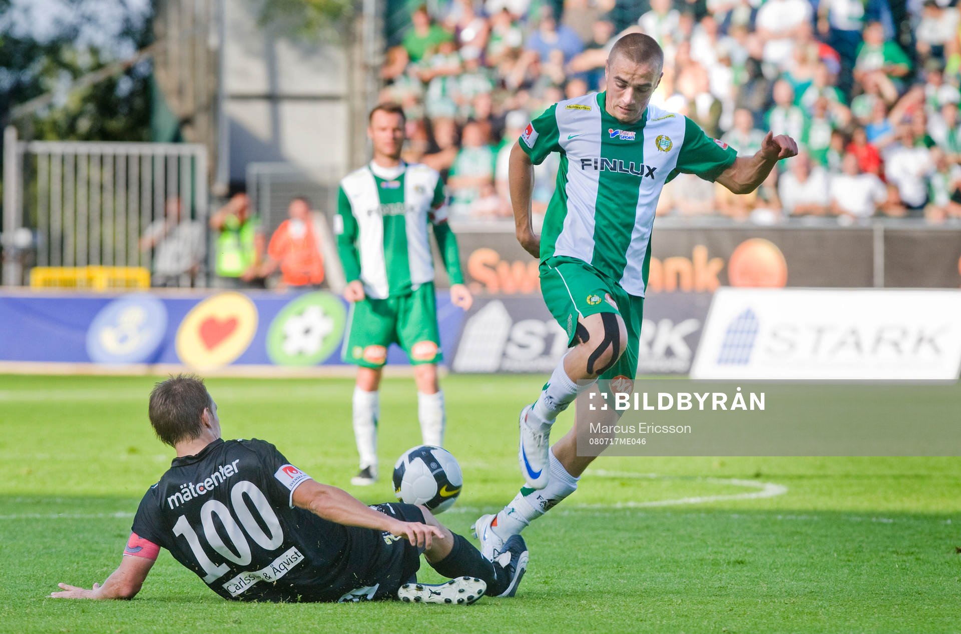 Fredrik Nordback, Örebro, och Petter Andersson, Hammarby