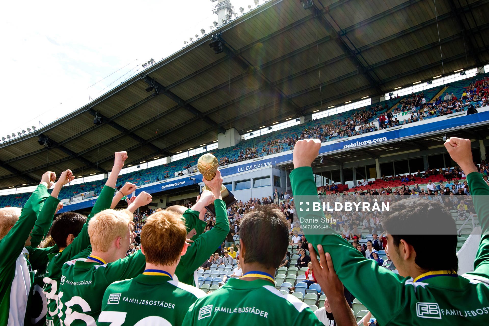 B15, InterClubes (Brasilien)- Hammarby 1 (Sverige). Jubel,