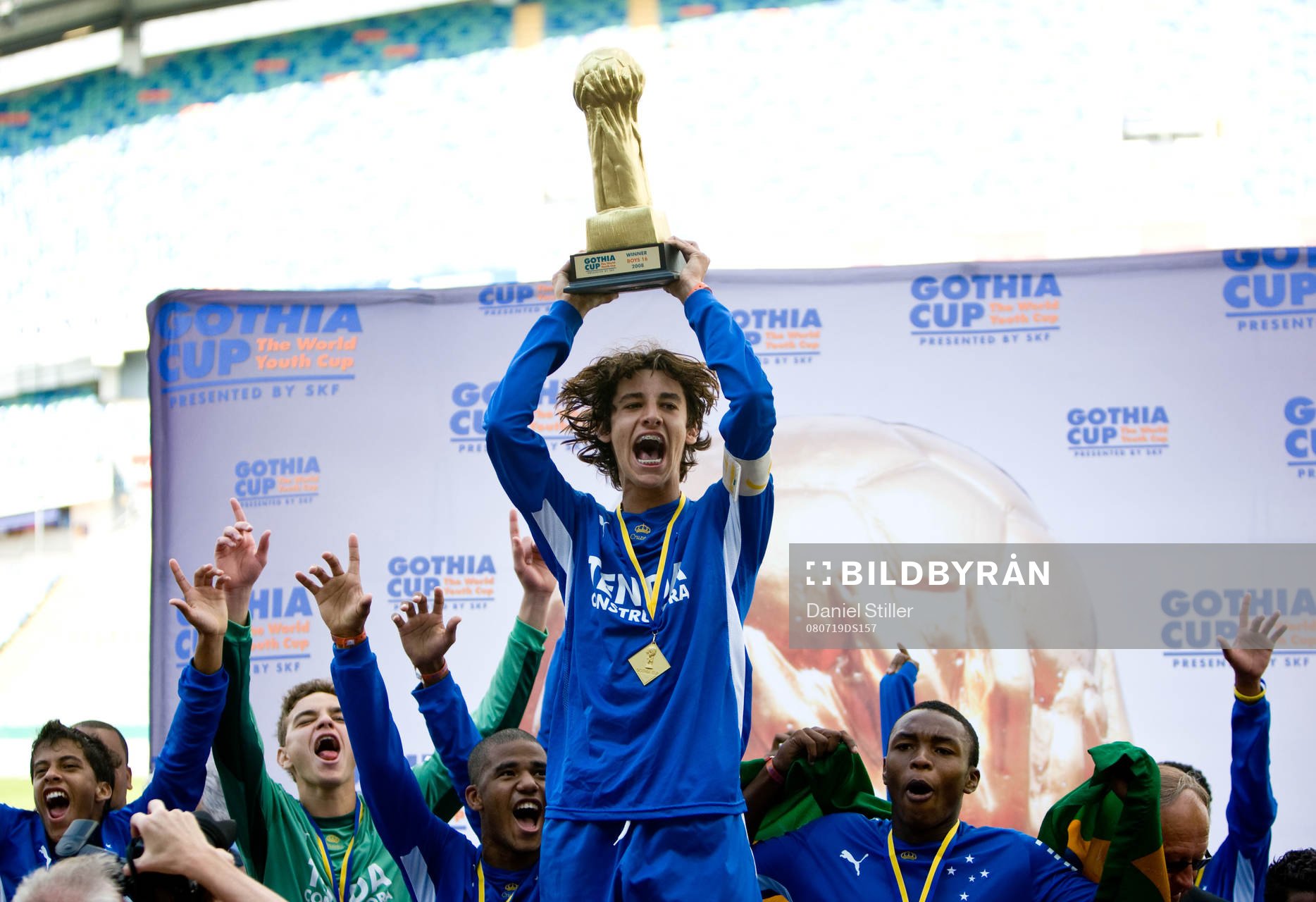 P16, Cruzeiro EC - Karlslunds IF: Jubel, Cruzeiro vinnare