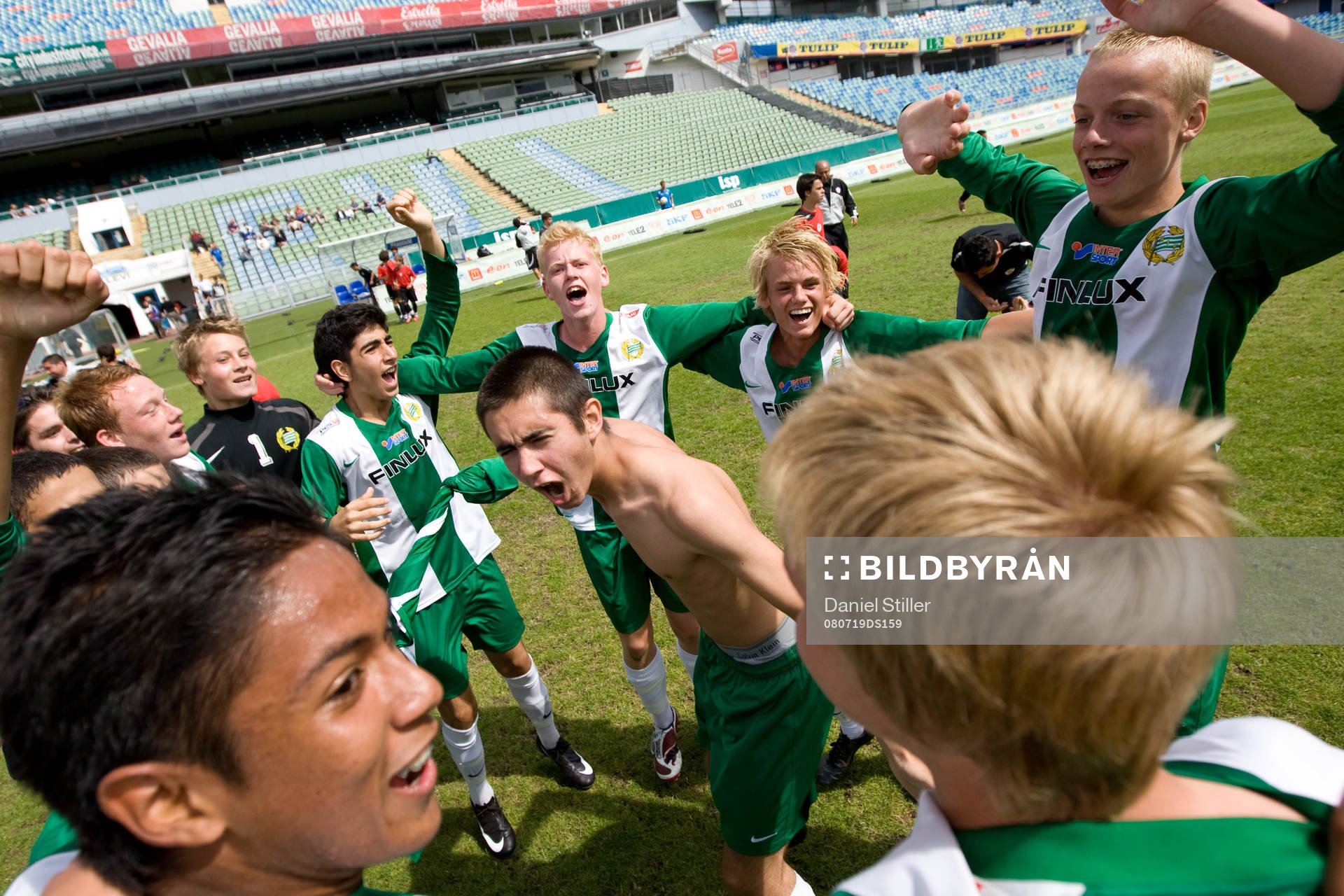 B15, InterClubes (Brasilien)- Hammarby 1 (Sverige). Jubel,