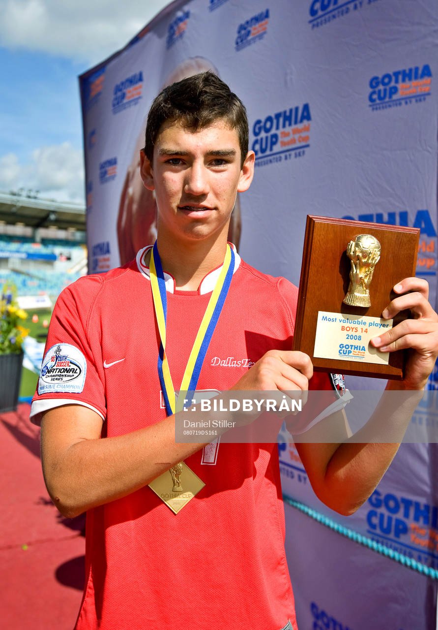B14, Dallas Texans - Haberdahsers Aske's. Medalj