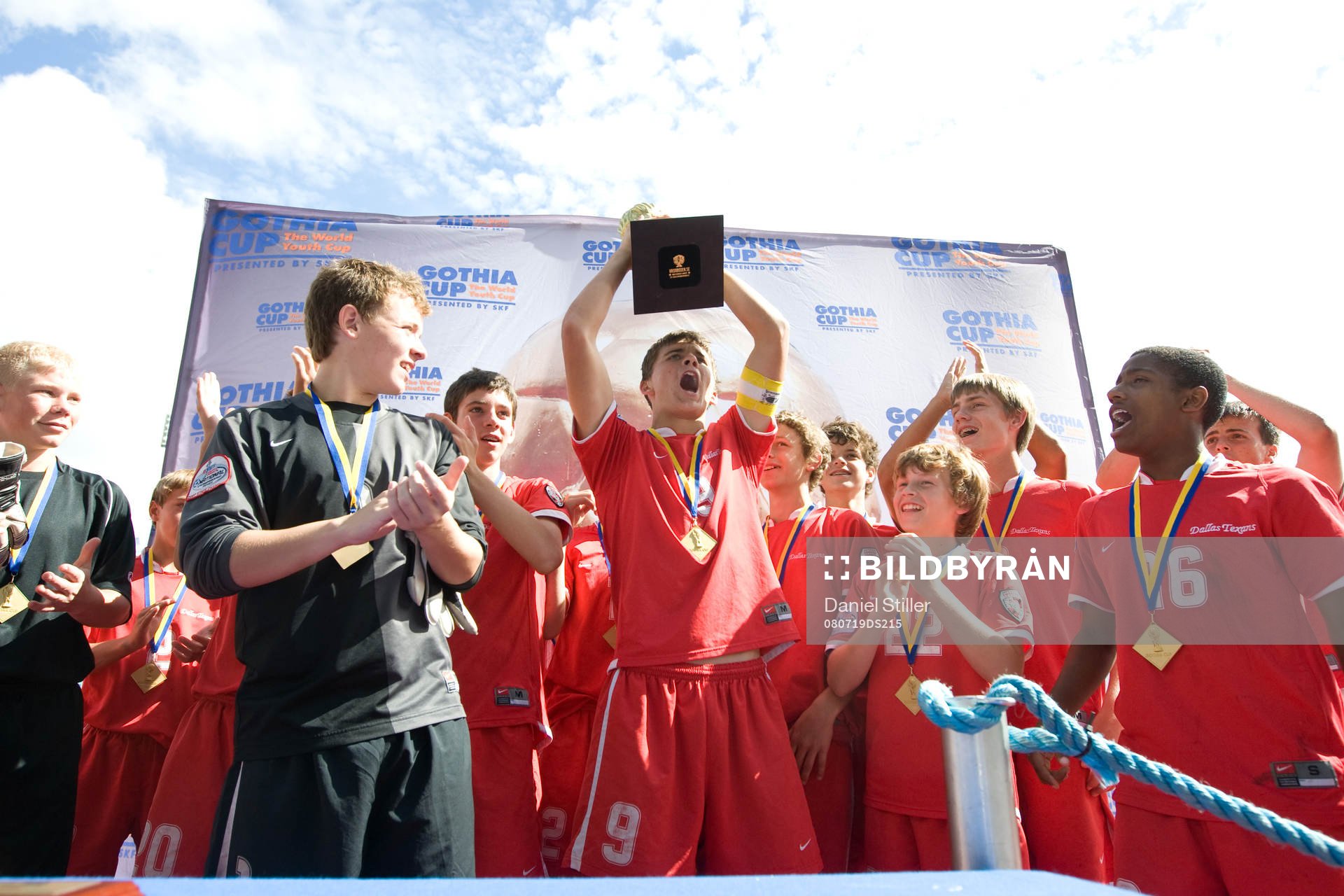 B14, Dallas Texans - Haberdahsers Aske's. Jubel, glädje,