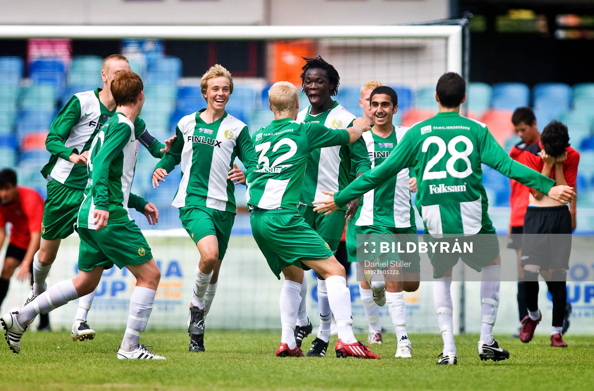 B15, InterClubes (Brasilien)- Hammarby 1 (Sverige). Jubel,