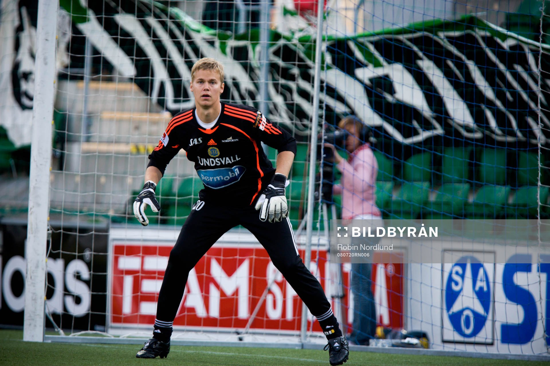 Andreas Lindberg, Målvakt Sundsvall
