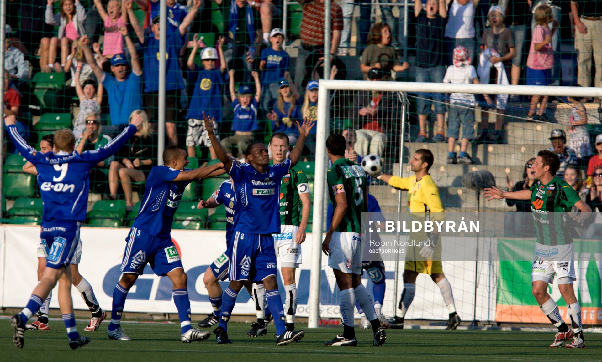 Robert Mambo Mumba, Sundsvall jubel