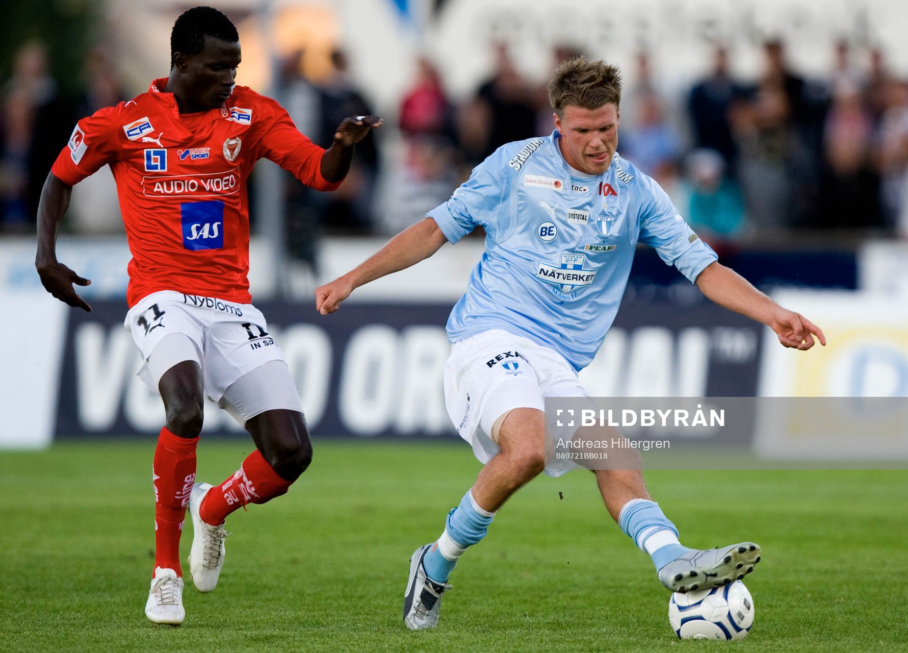 Christian Järdler och Abiola Dauda