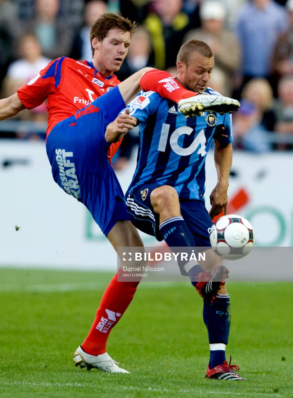 Marcus Nilsson, Helsingborg och Mattias Jonson, Djurgården