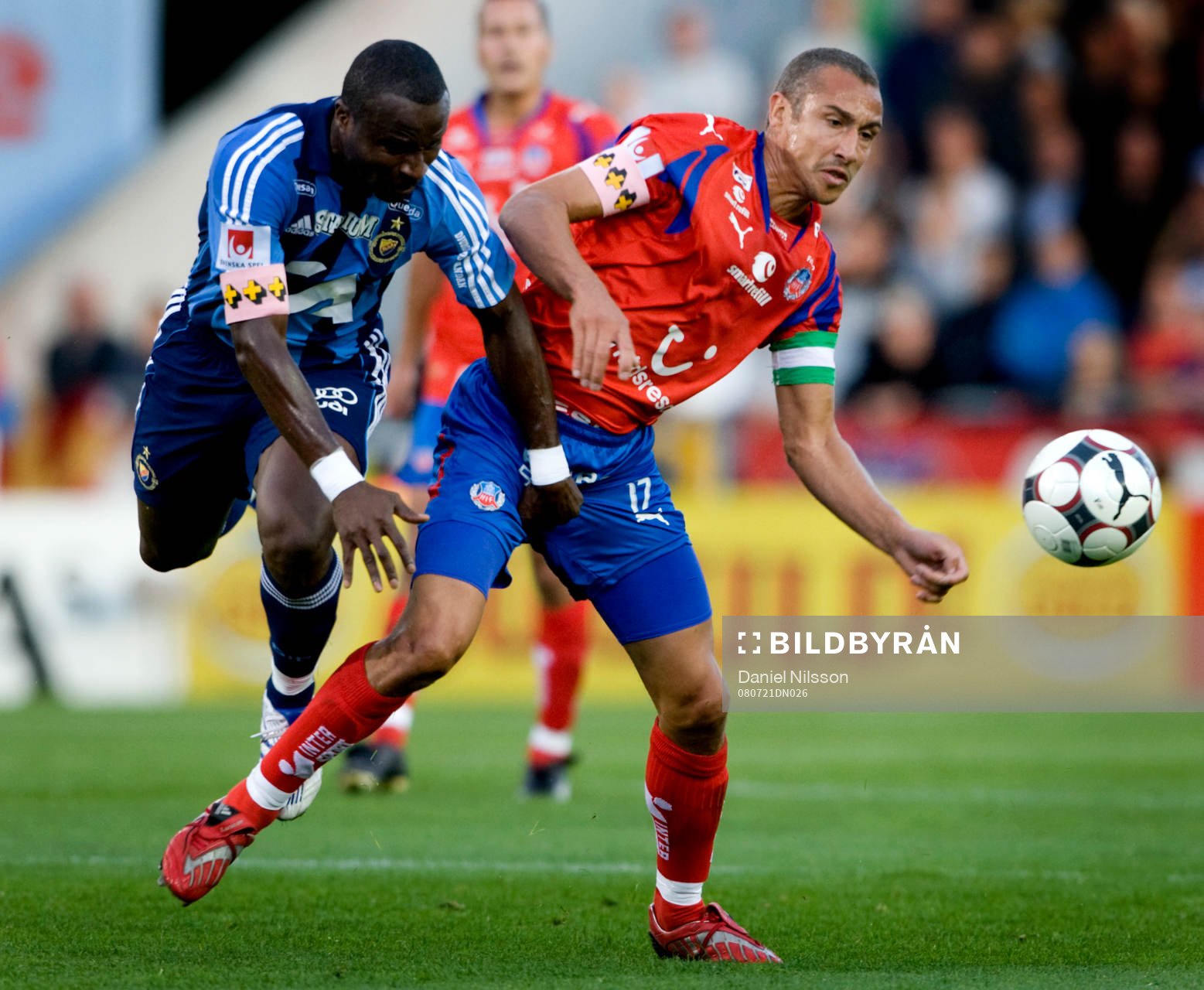 Henrik Larsson, Helsingborg och Prince Ikpe Ekong,