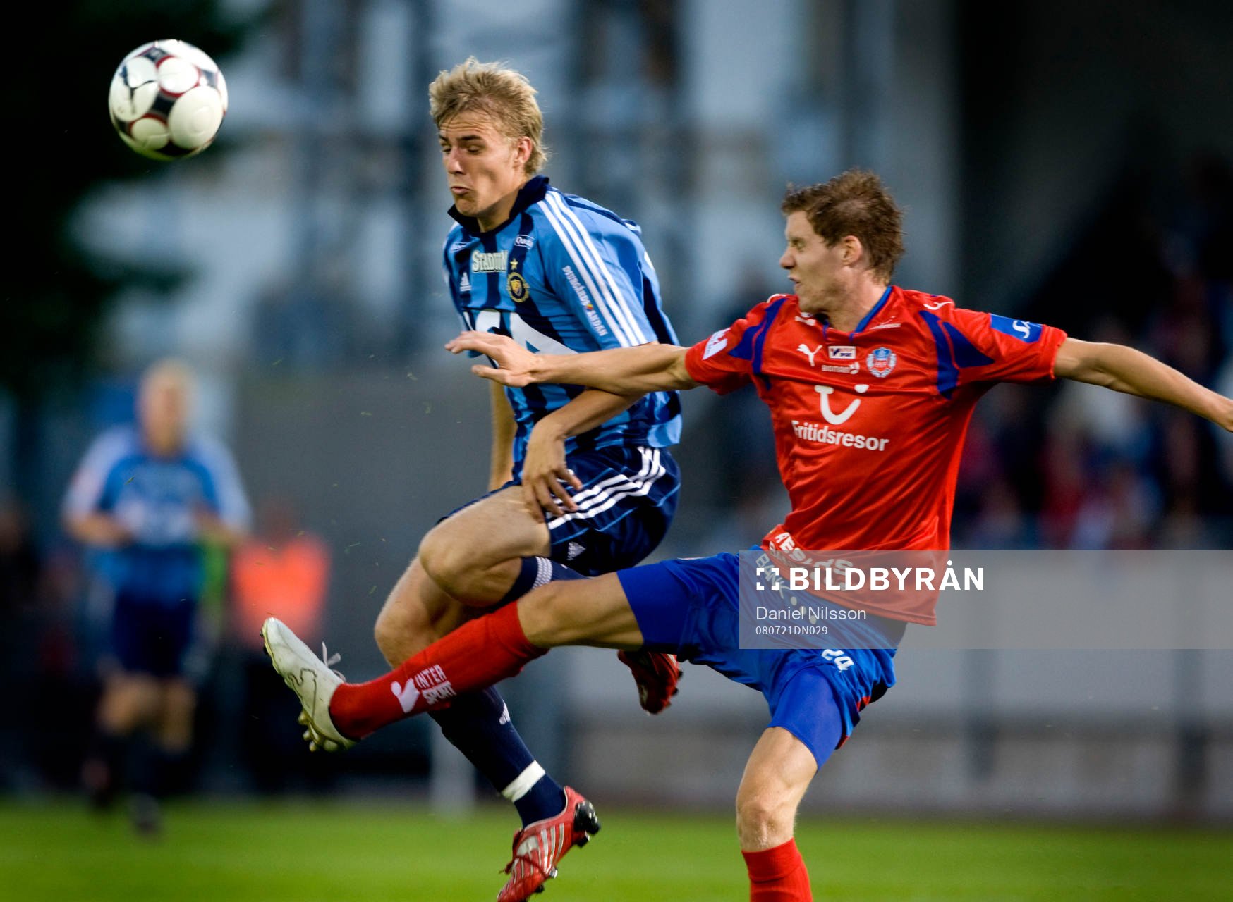 Marcus Nilsson, Helsingborg och Johan Oremo, Djurgården