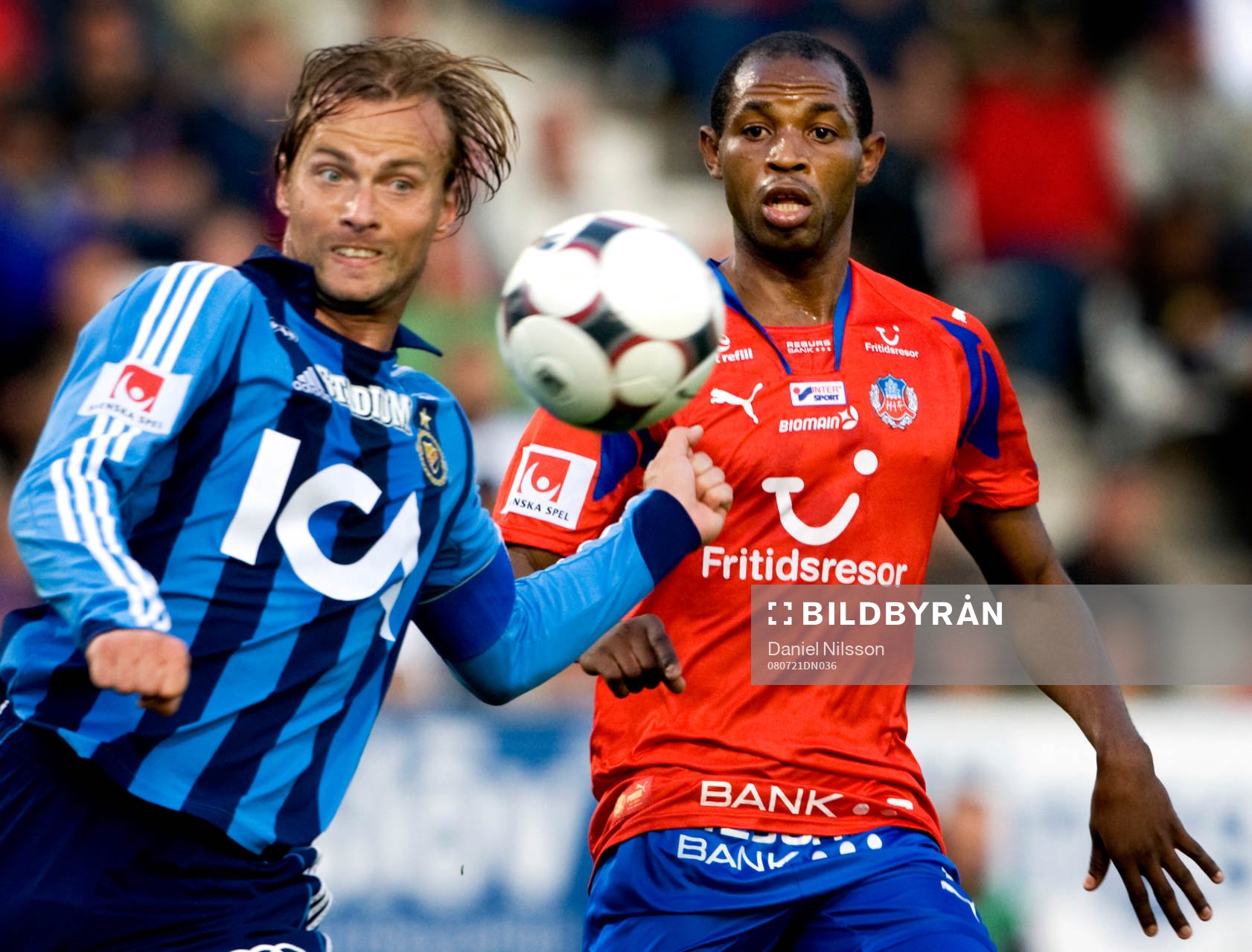 René Makondele, Helsingborg och Markus Johanesson,