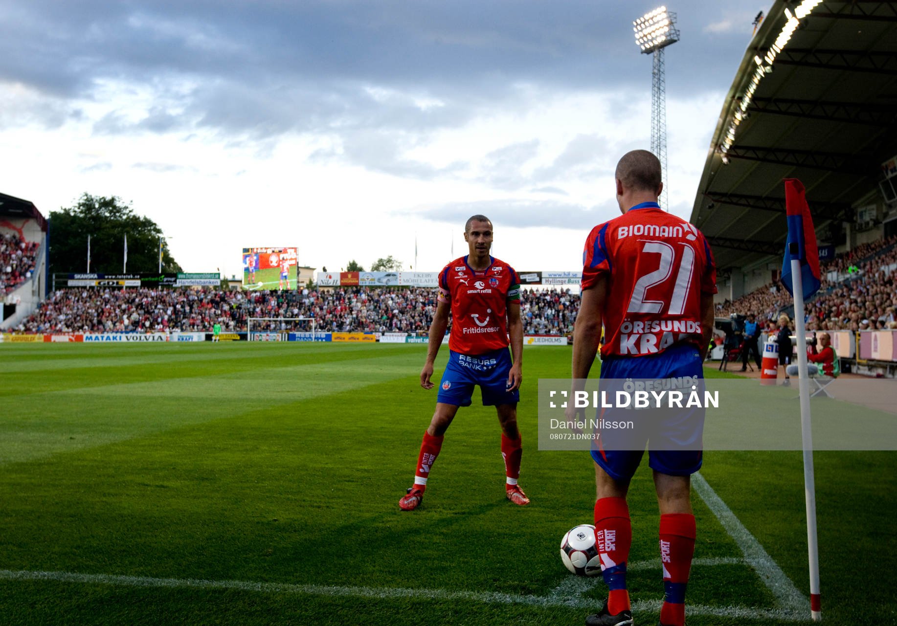 Henrik Larsson och Christoffer Andersson, Helsingborg,