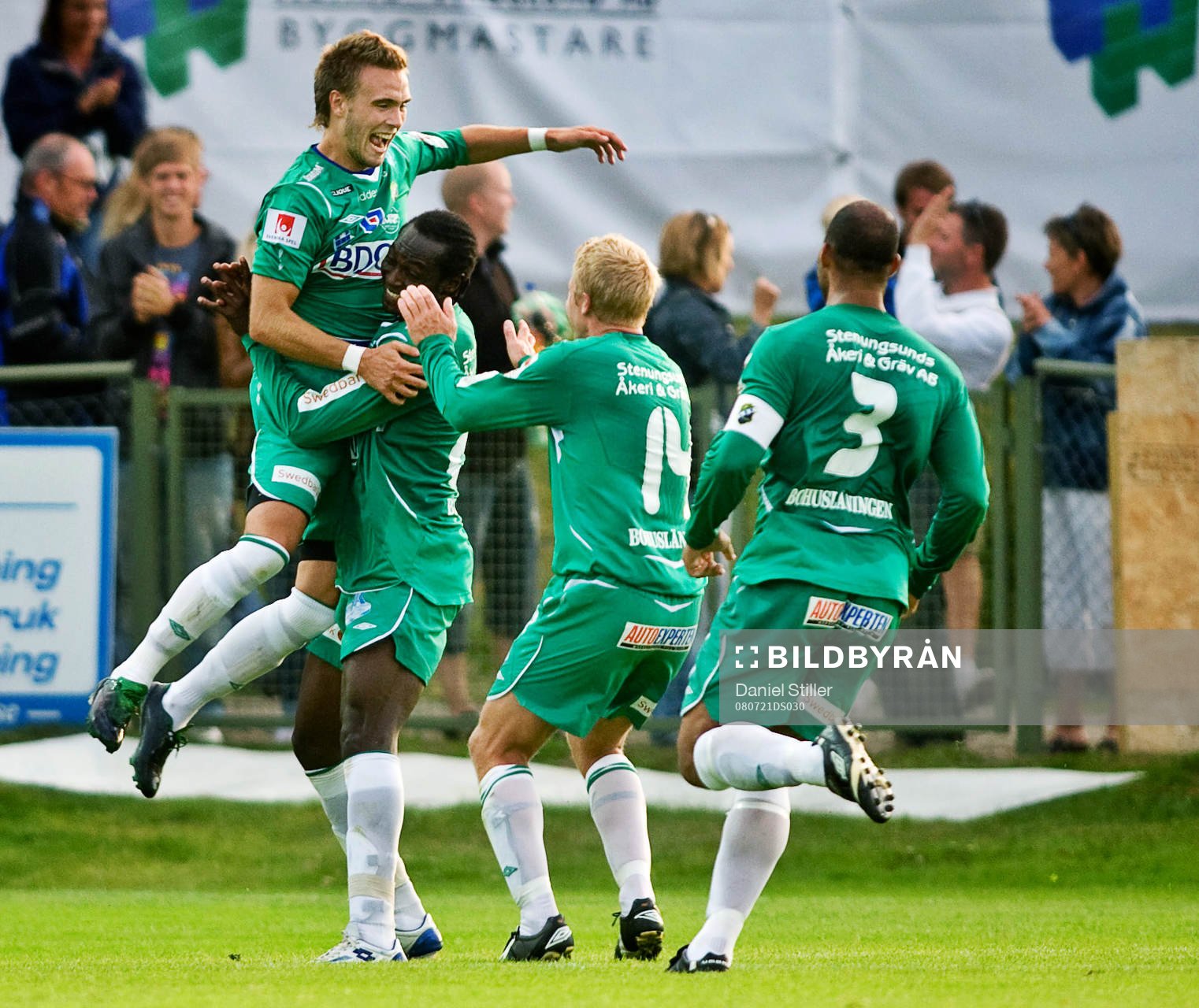 Richard Jansson, Ljungskile, gör 2-1 till Ljungskile på