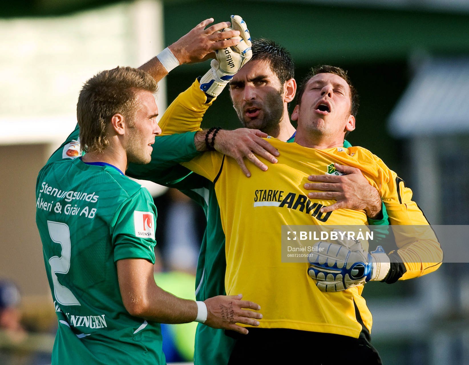 Michal Slawuta, Richard Jansson, Damir Vitas, Ljungskile