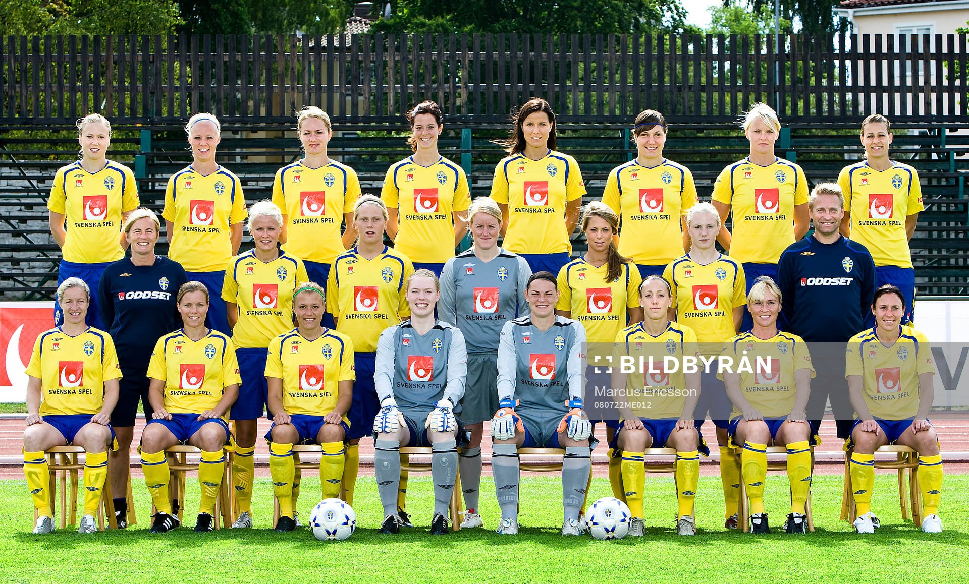 Bakre raden frv, Sara Larsson, Caroline Seger, Stina
