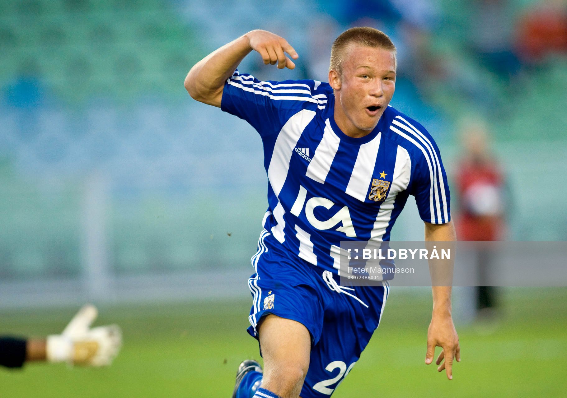 Niklas Bärkroth, Göteborg, jubel