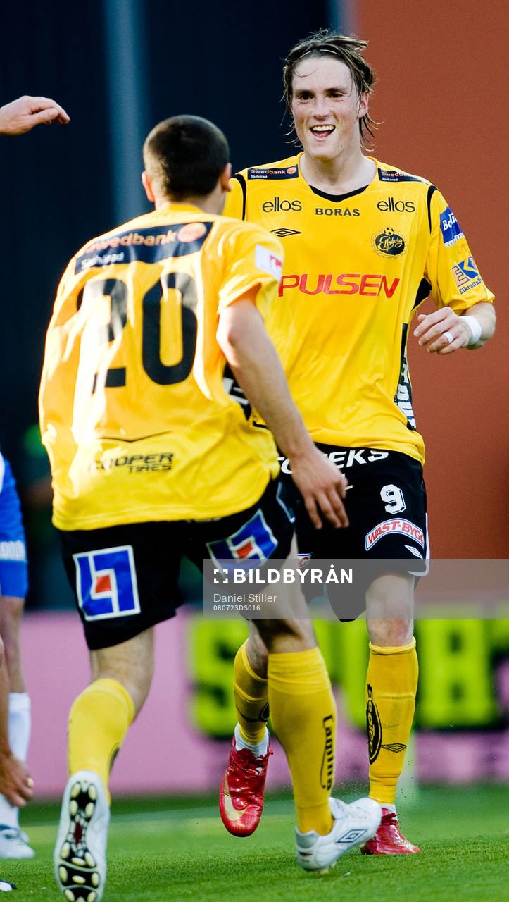Lars Nilsson, Elfsborg, gör 2-0. Jubel