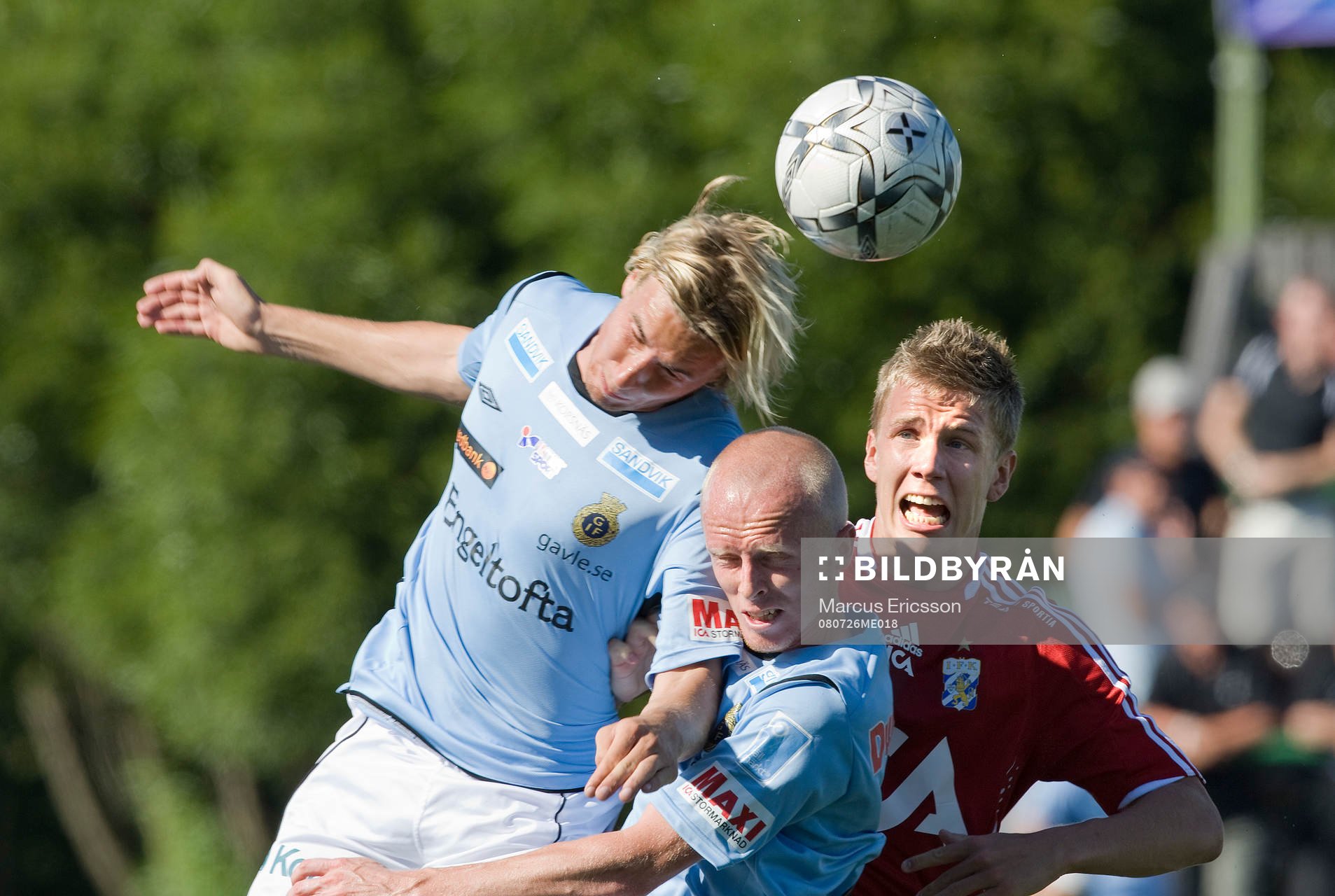 Daniel Theorin, Andreas Revahl, Gefle, och Mattias