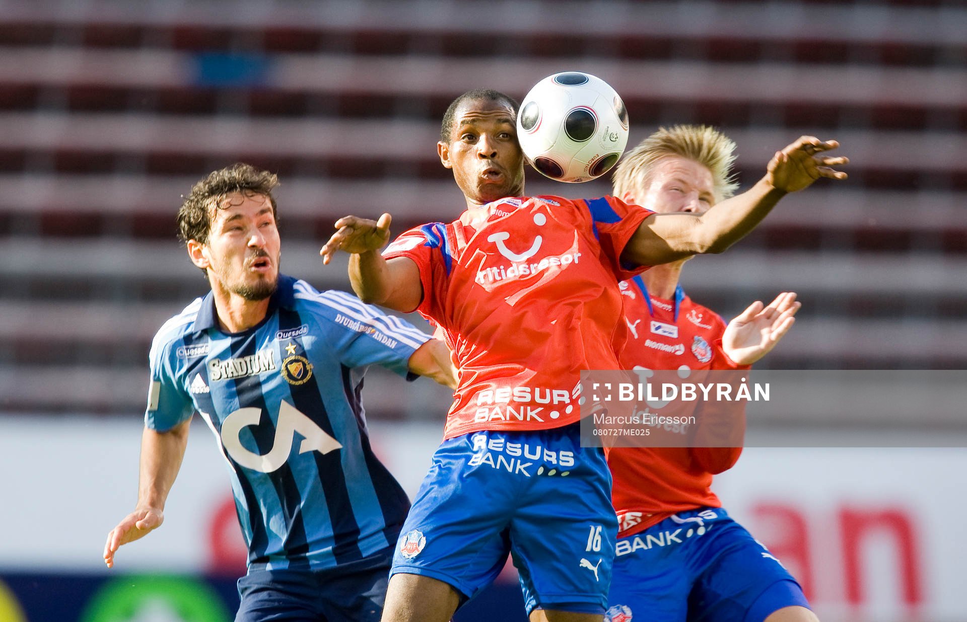 Enrico Cardoso Nazaré, Djurgården, och René Makondele,