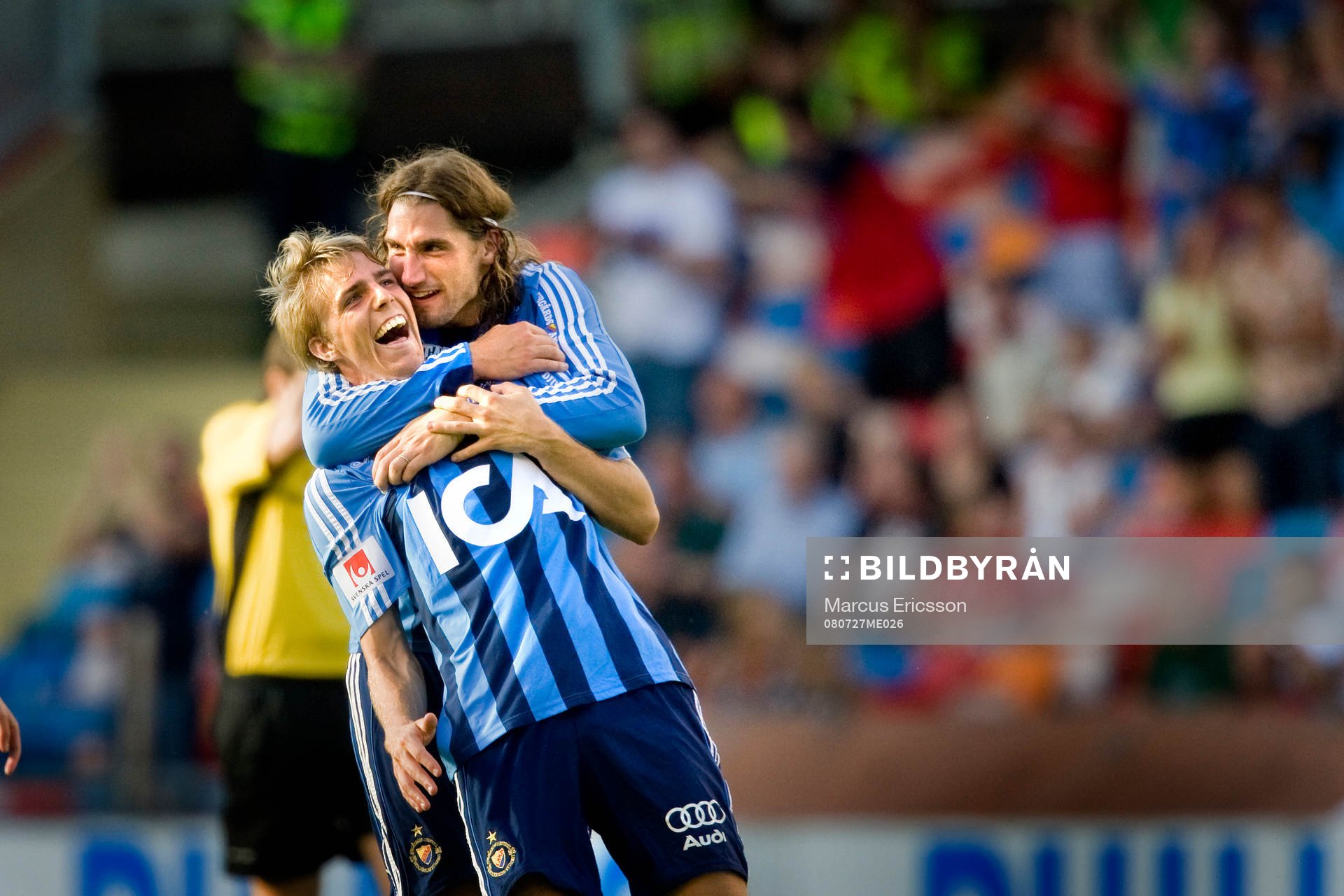 Johan Oremo, Djurgården jubel