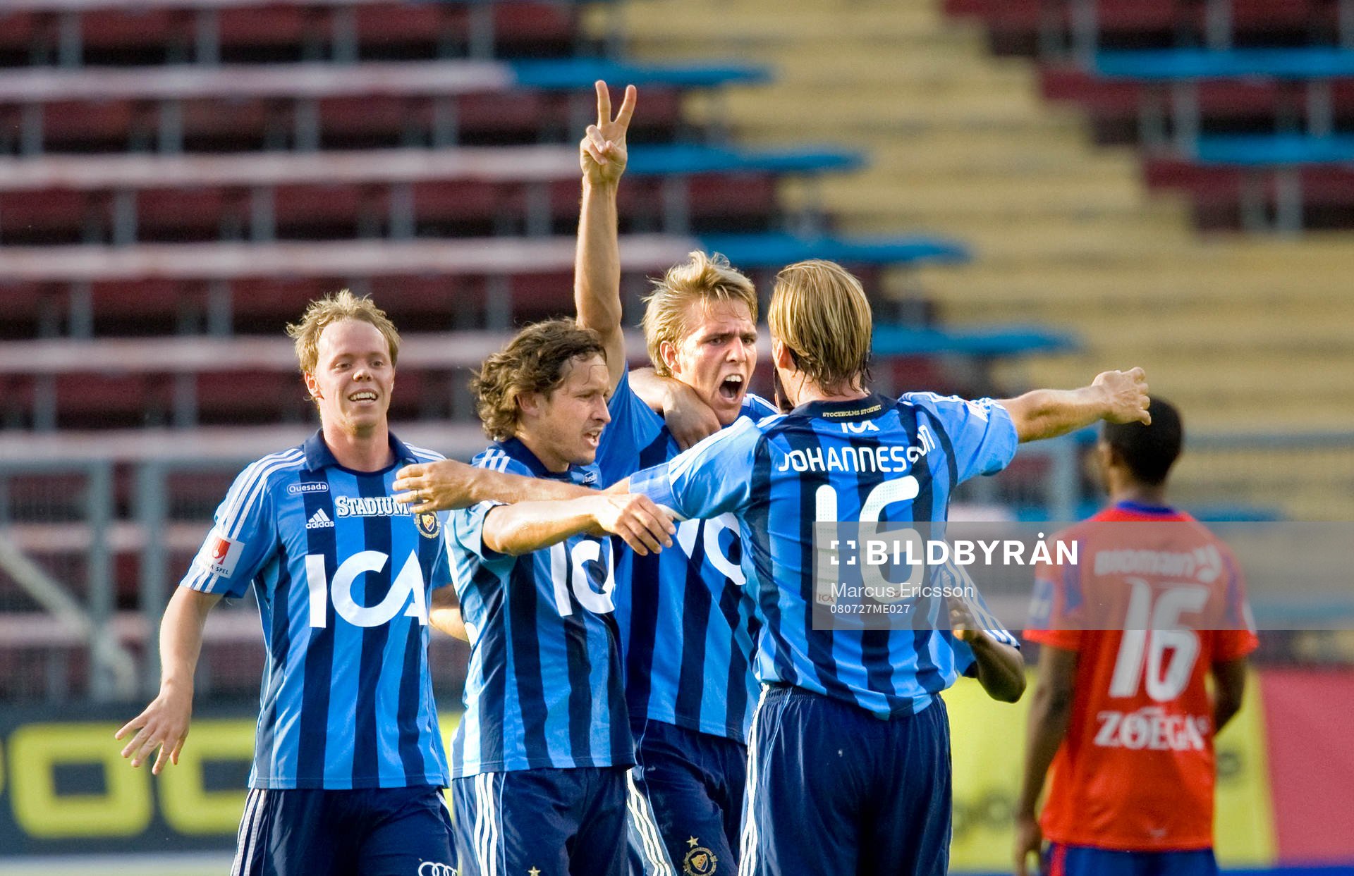 Johan Oremo, Djurgården jubel