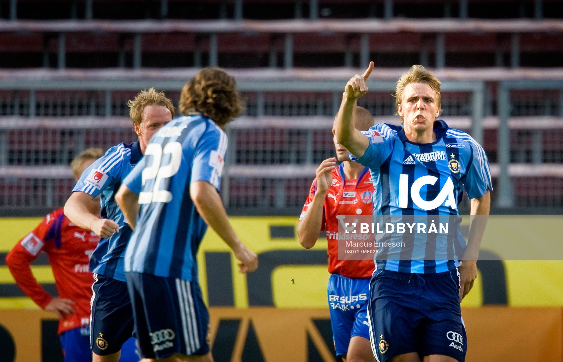Johan Oremo, Djurgården jubel