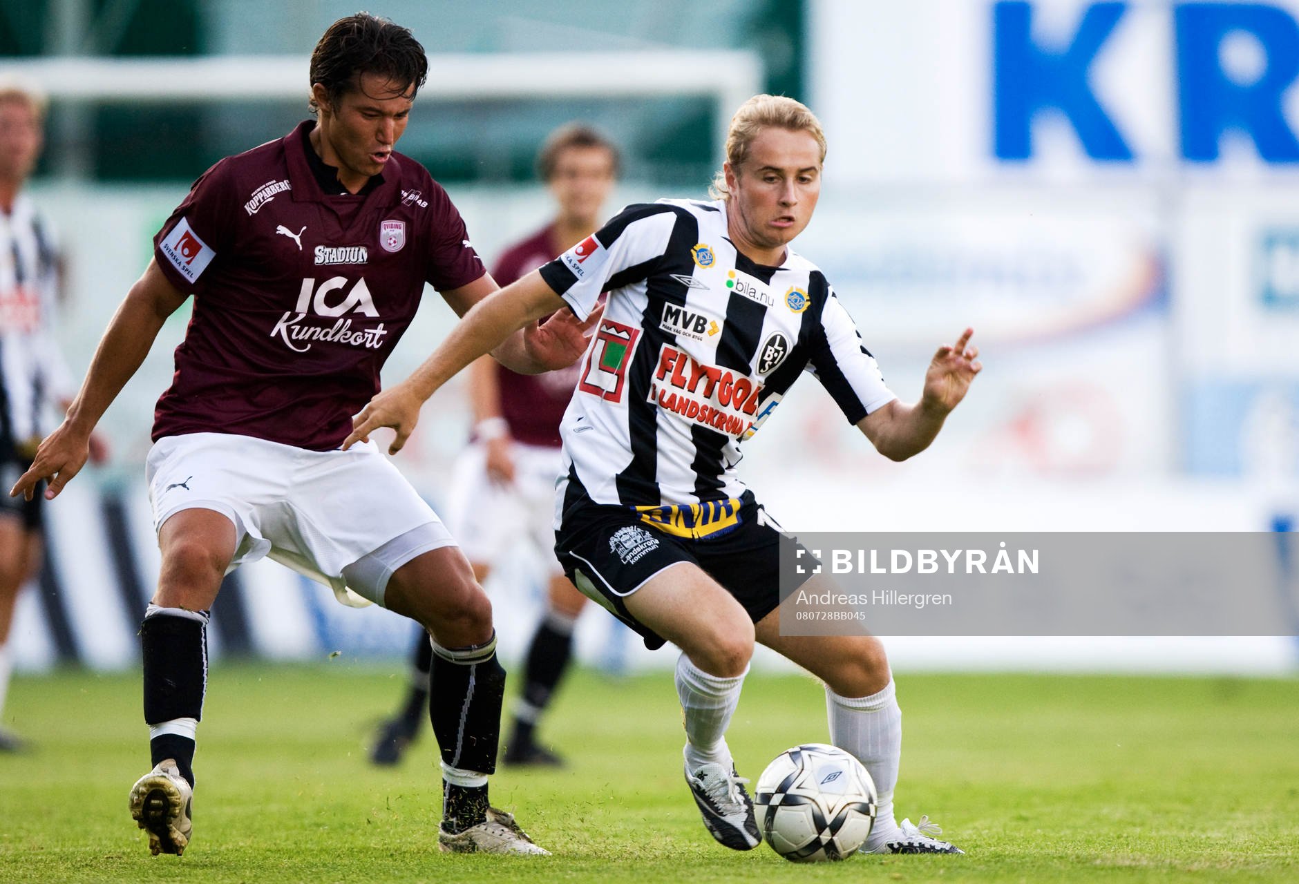Alvedin Nezirovac och David Wiklander