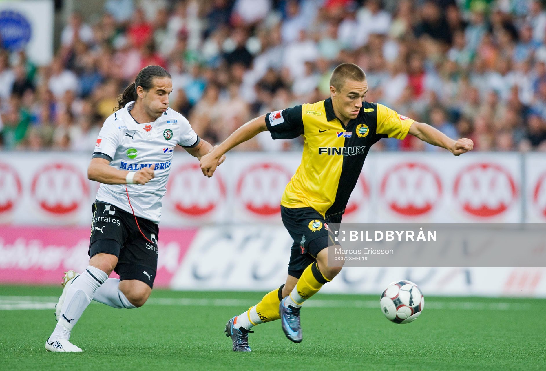Nordin Gerzic, Örebro, och Petter Andersson, Hammarby