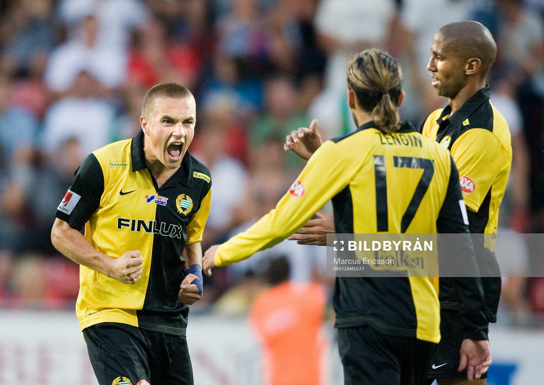 Petter Andersson, Hammarby, jubel