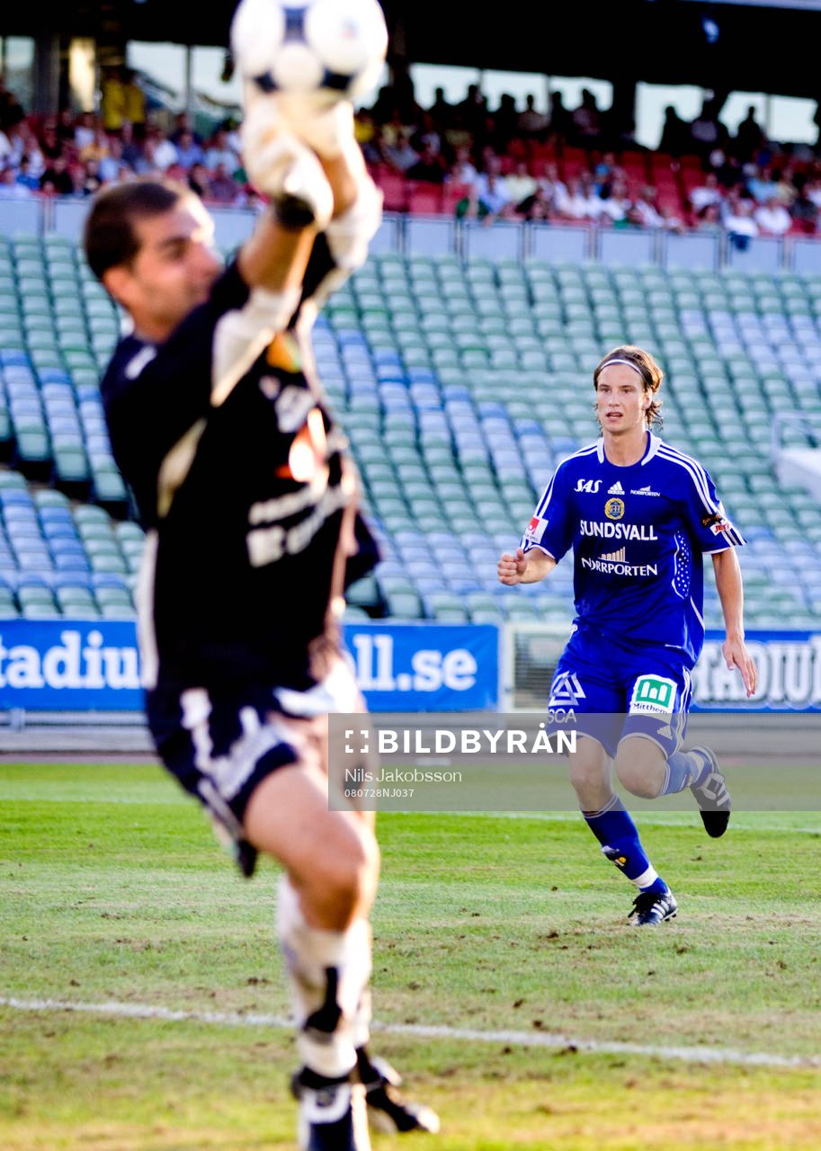 Dime Jankulovski, målvakt, GAIS, räddar, Linus Hallenius,