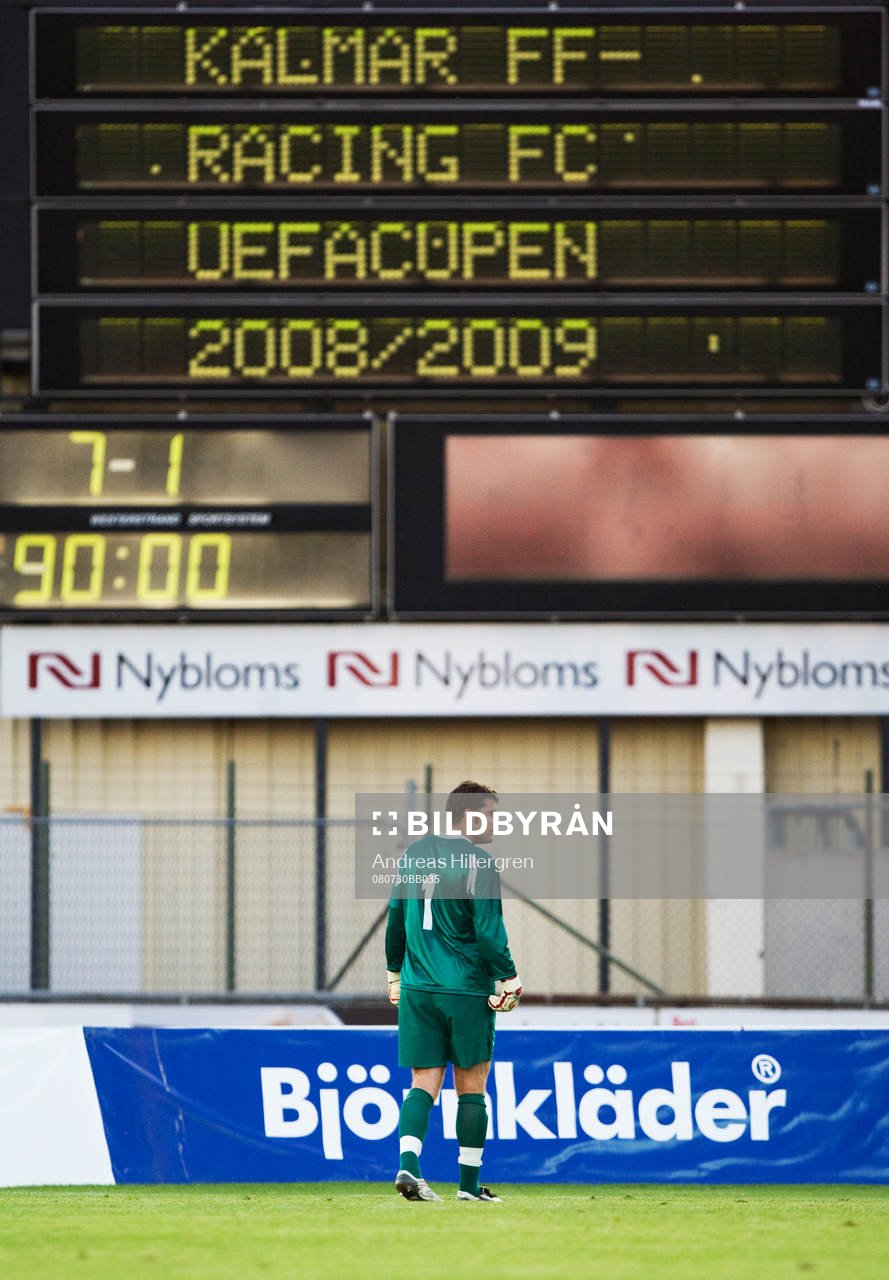 Petter Wastå,, målvakt, fick en lugn match