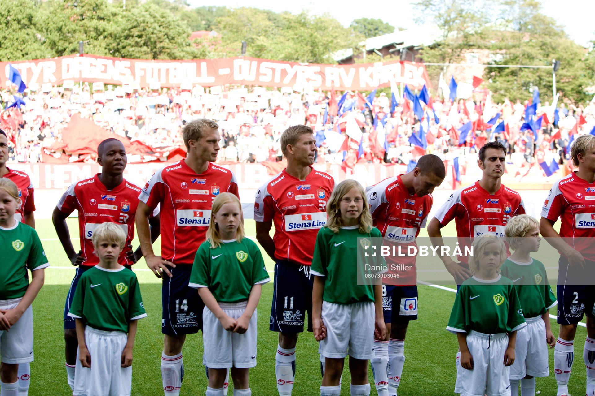 Laguppställning. Marcus Allbäck, Örgryte