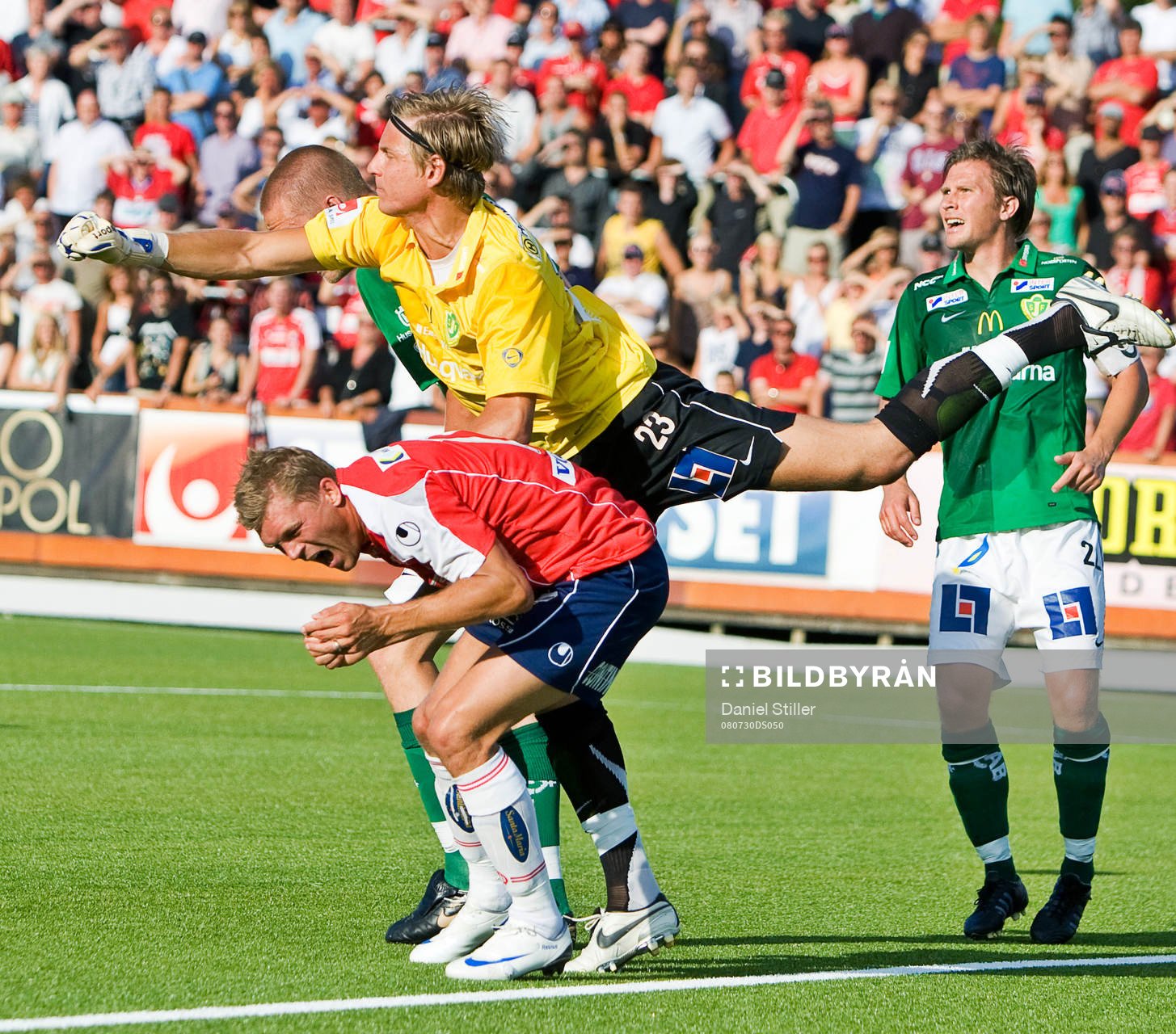 Marcus Allbäck, Örgryte. Alexander Nadj, Fredrik