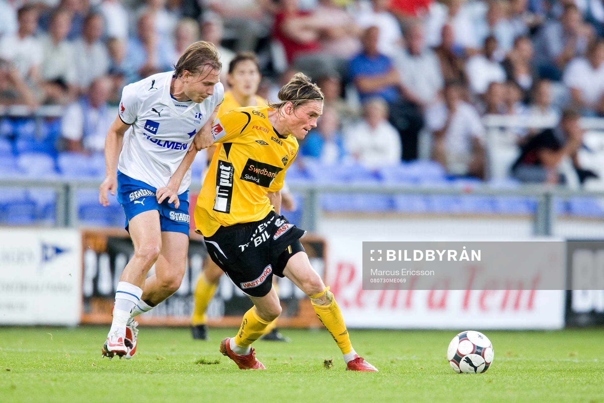 Richard Spong, IFK Norrköping, och Lars Nilsson, Elfsborg