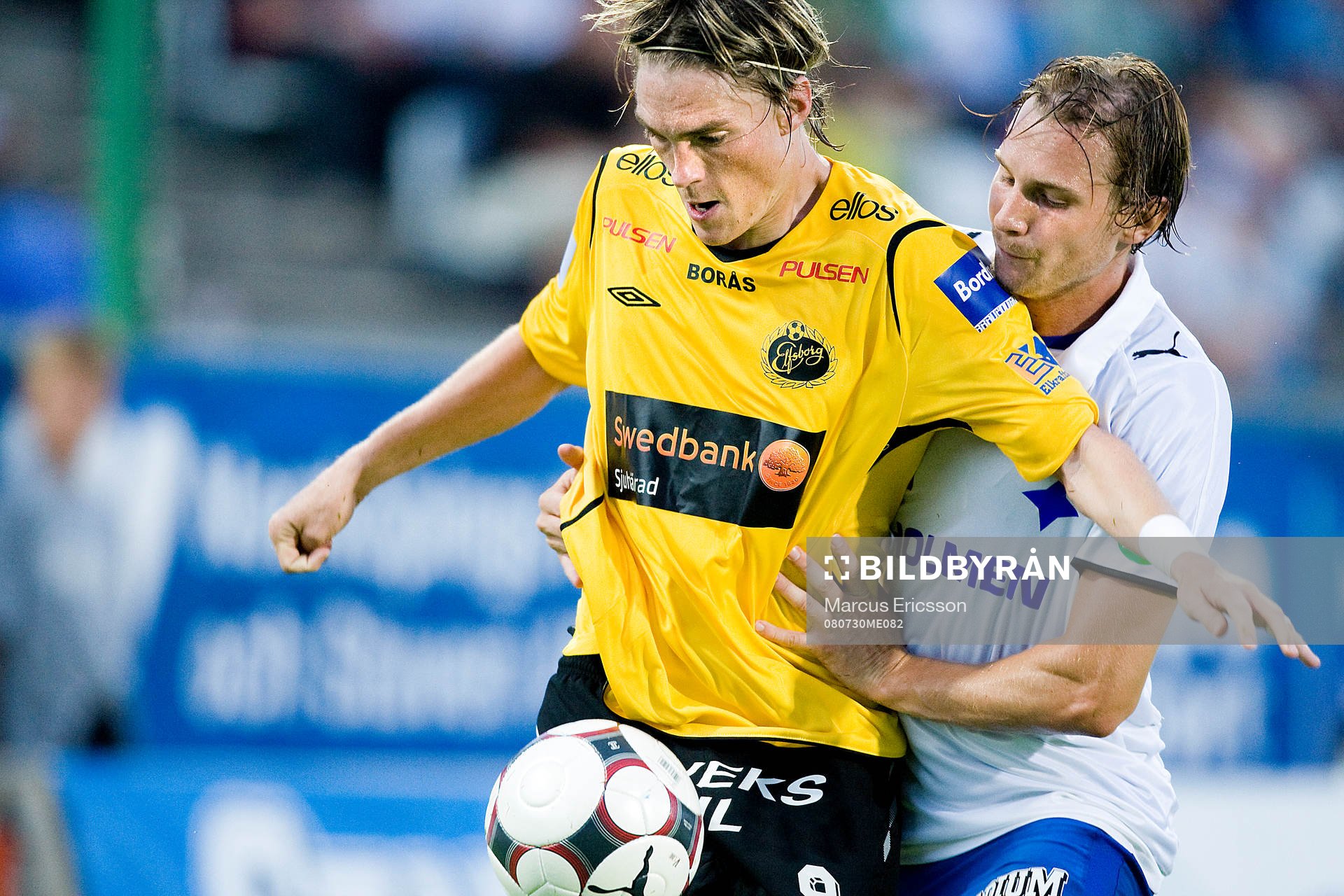 Lars Nilsson, Elfsborg, och Richard Spong, IFK Norrköping