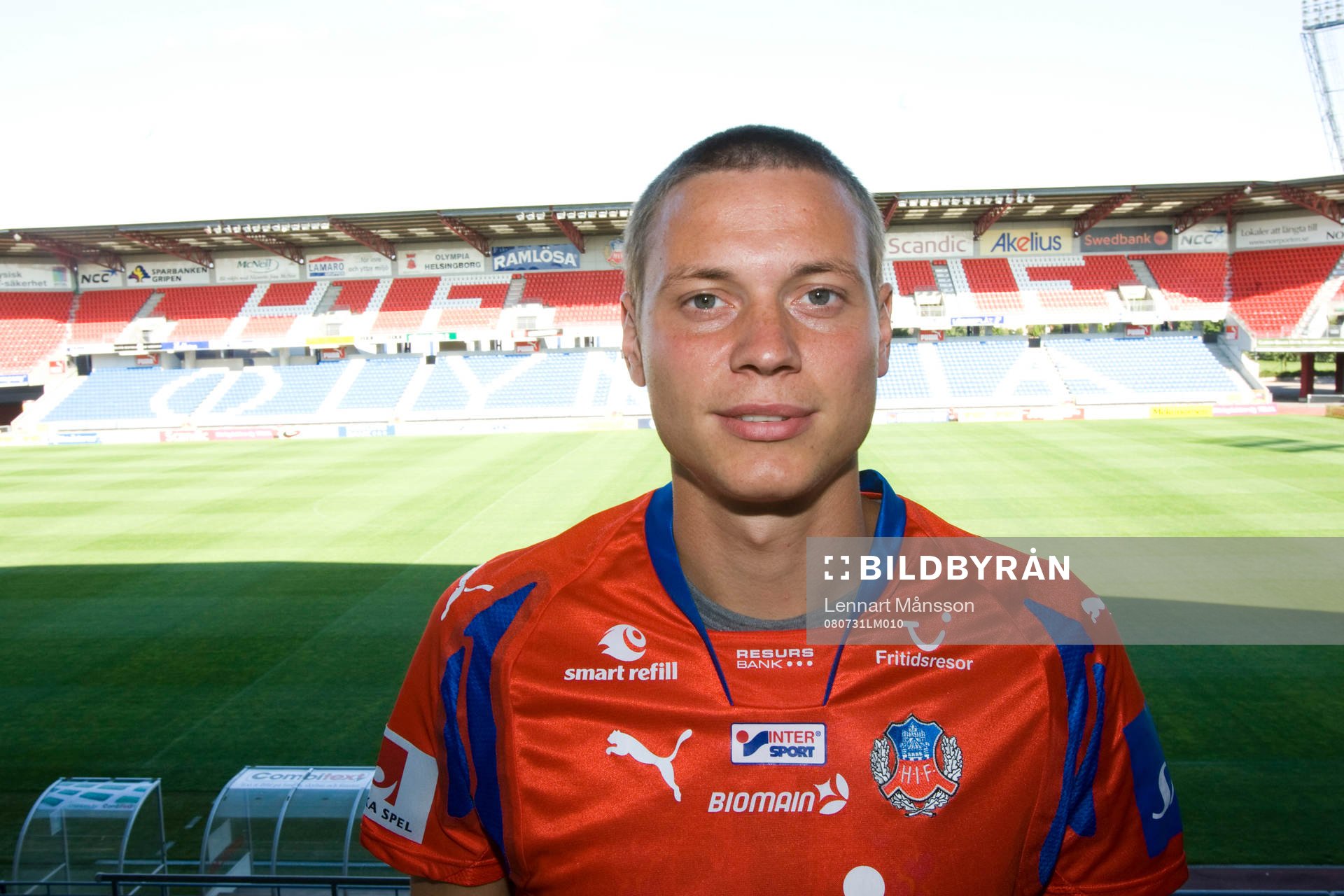 Roman Kienast, nyförvärv som i somras spelade i