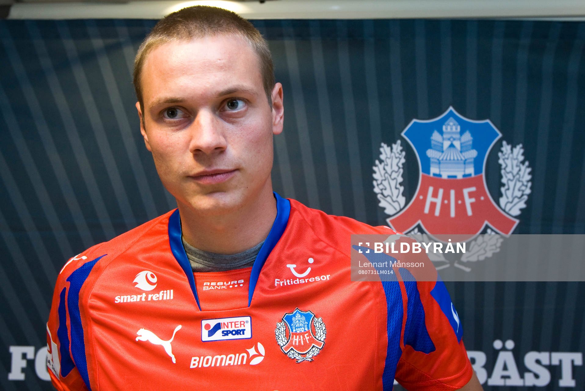 Roman Kienast, nyförvärv som i somras spelade i