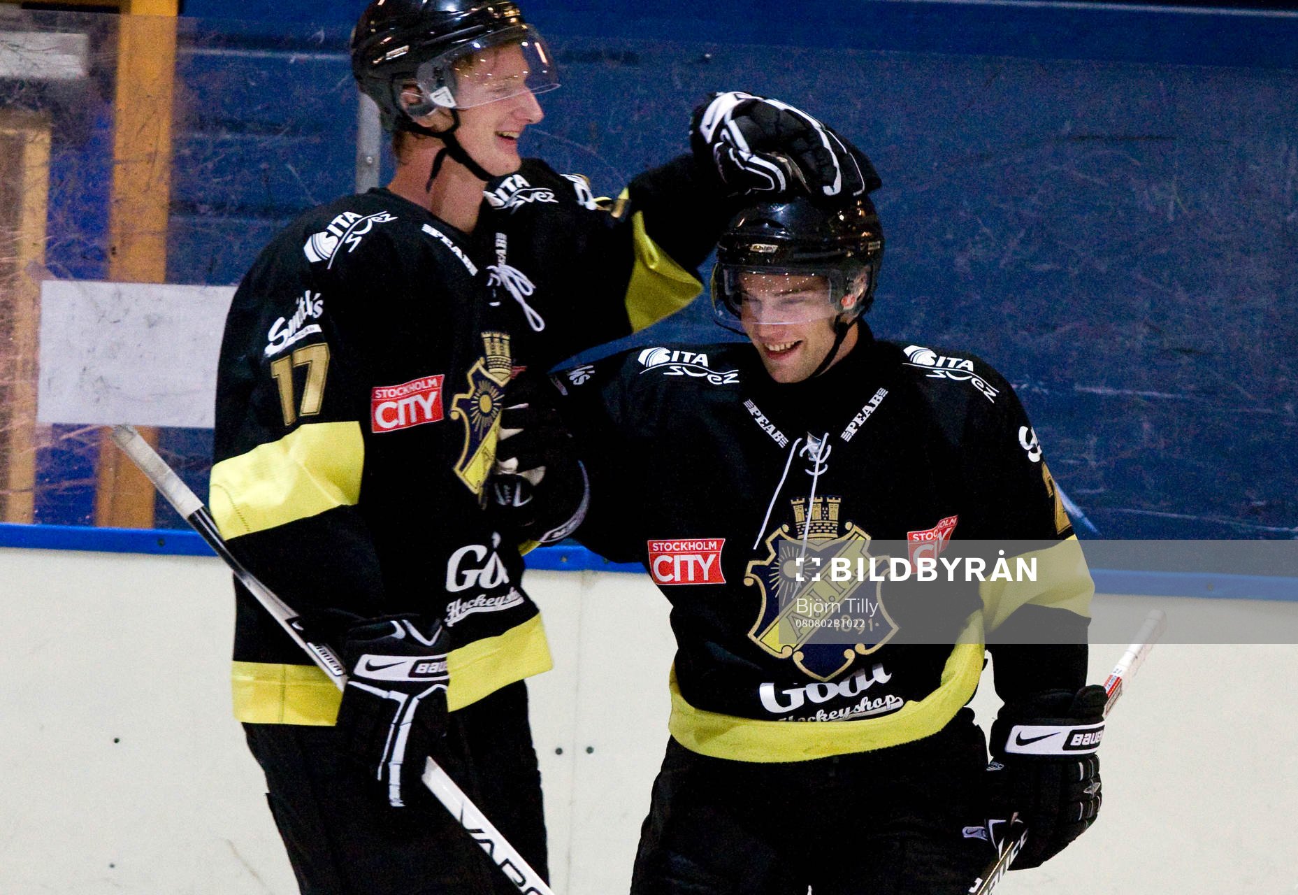 Fredrik Carlsson och Christian Sandberg, AIK