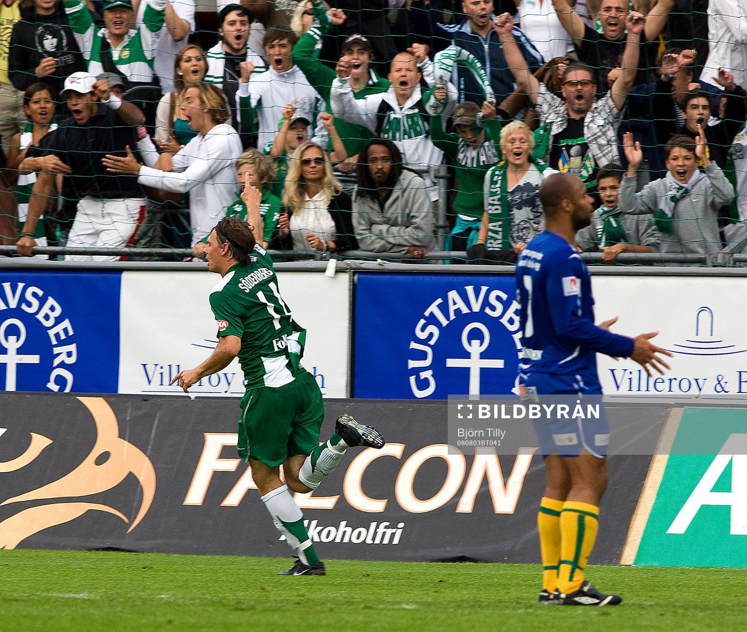 Freddy Söderberg, Hammarby jublar