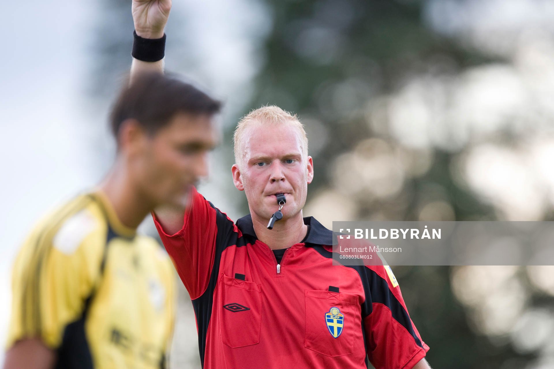 Varning, domaren Henrik Nilsson