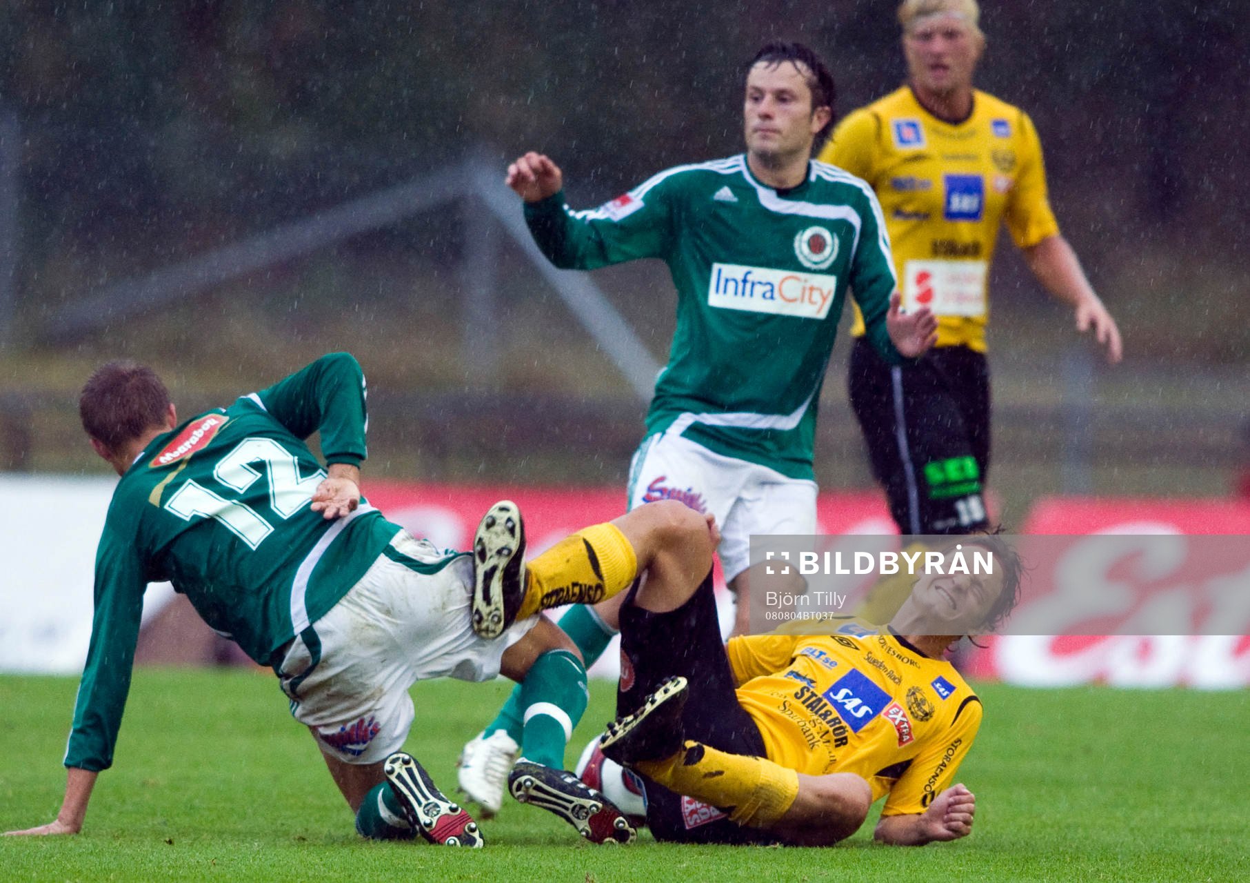 Admir Catovic, Väsby och William Leandersson, Mjällby