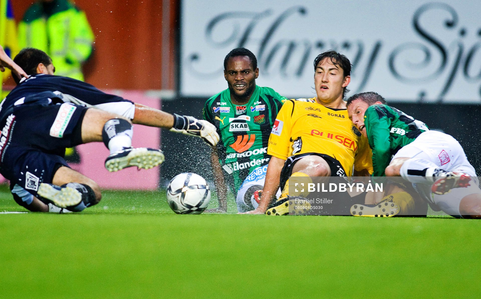 Dime Jankulovski, målvakt, Rickard Ekunde, Fredrik