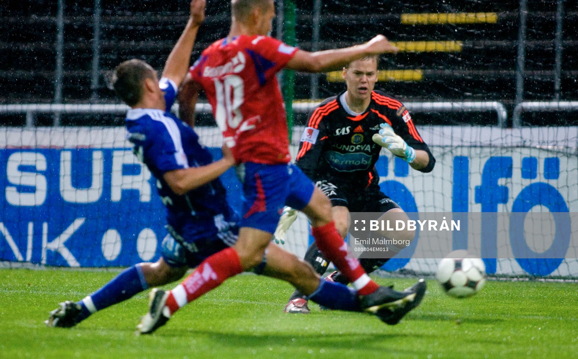 Sundsvalls målvakt Andreas Lindberg, Sundsvall