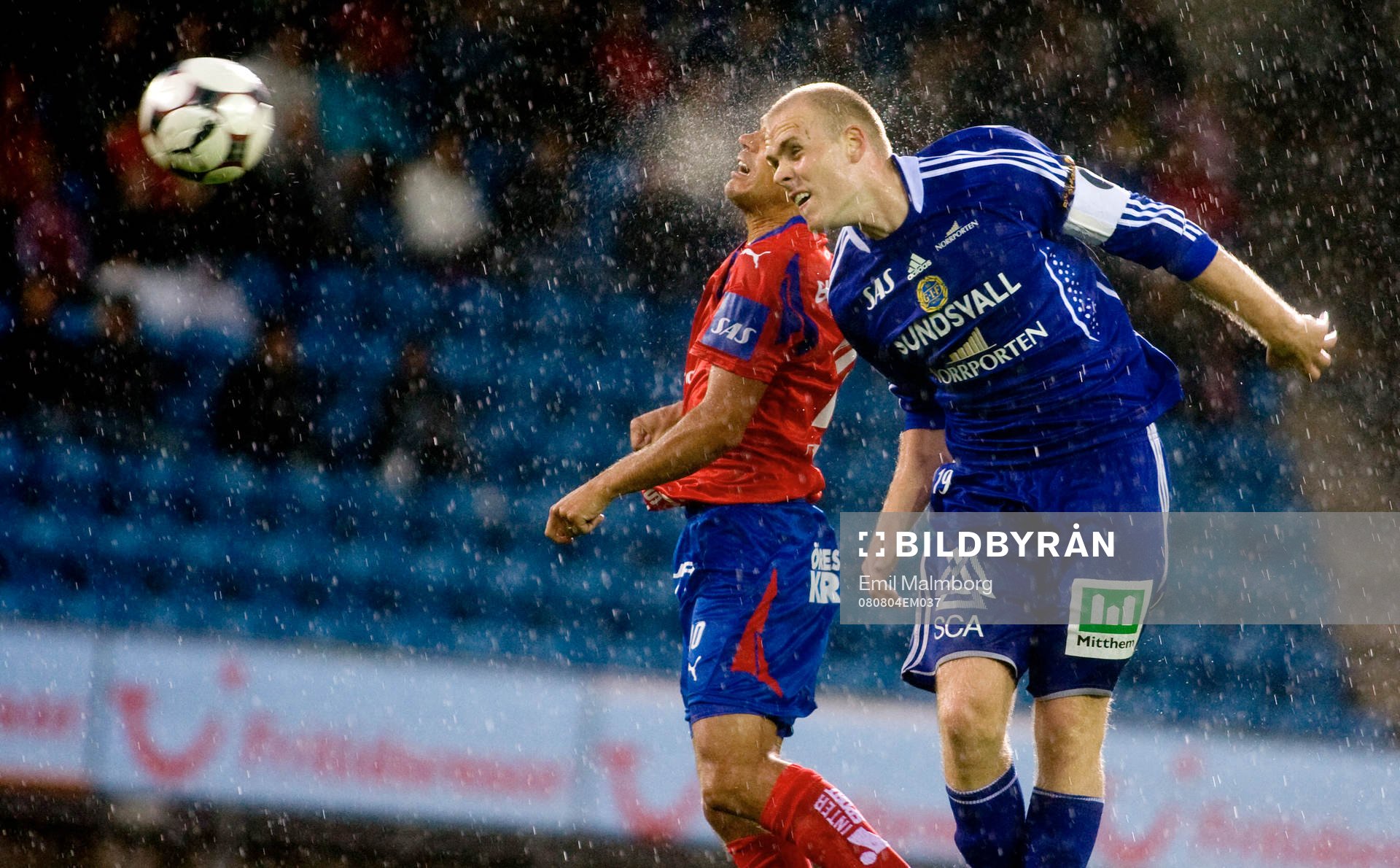 Hannes Sigurdsson, Sundsvall. Nick, regn