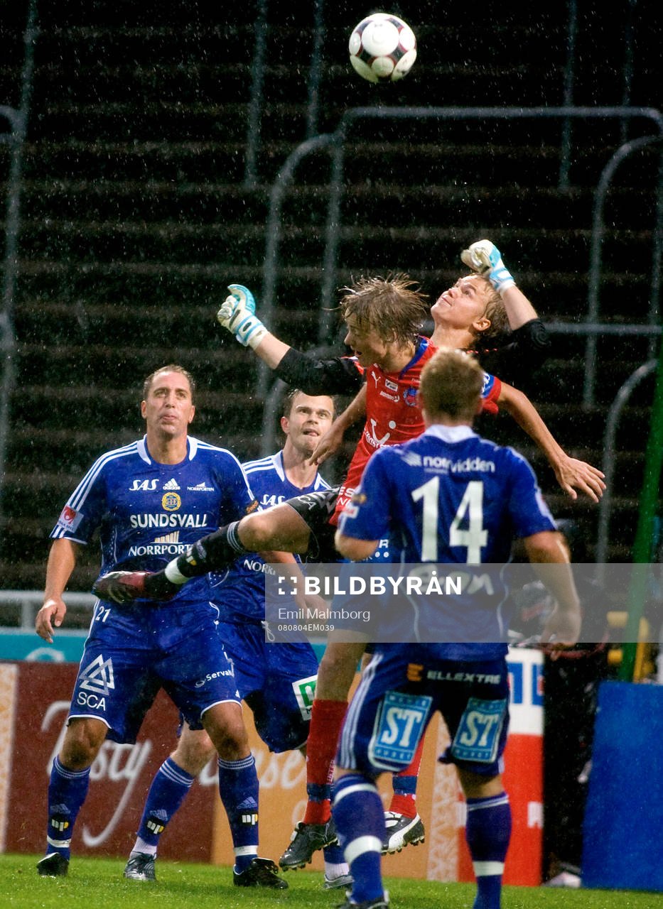 Andreas Lindberg, målvakt, Sundsvall