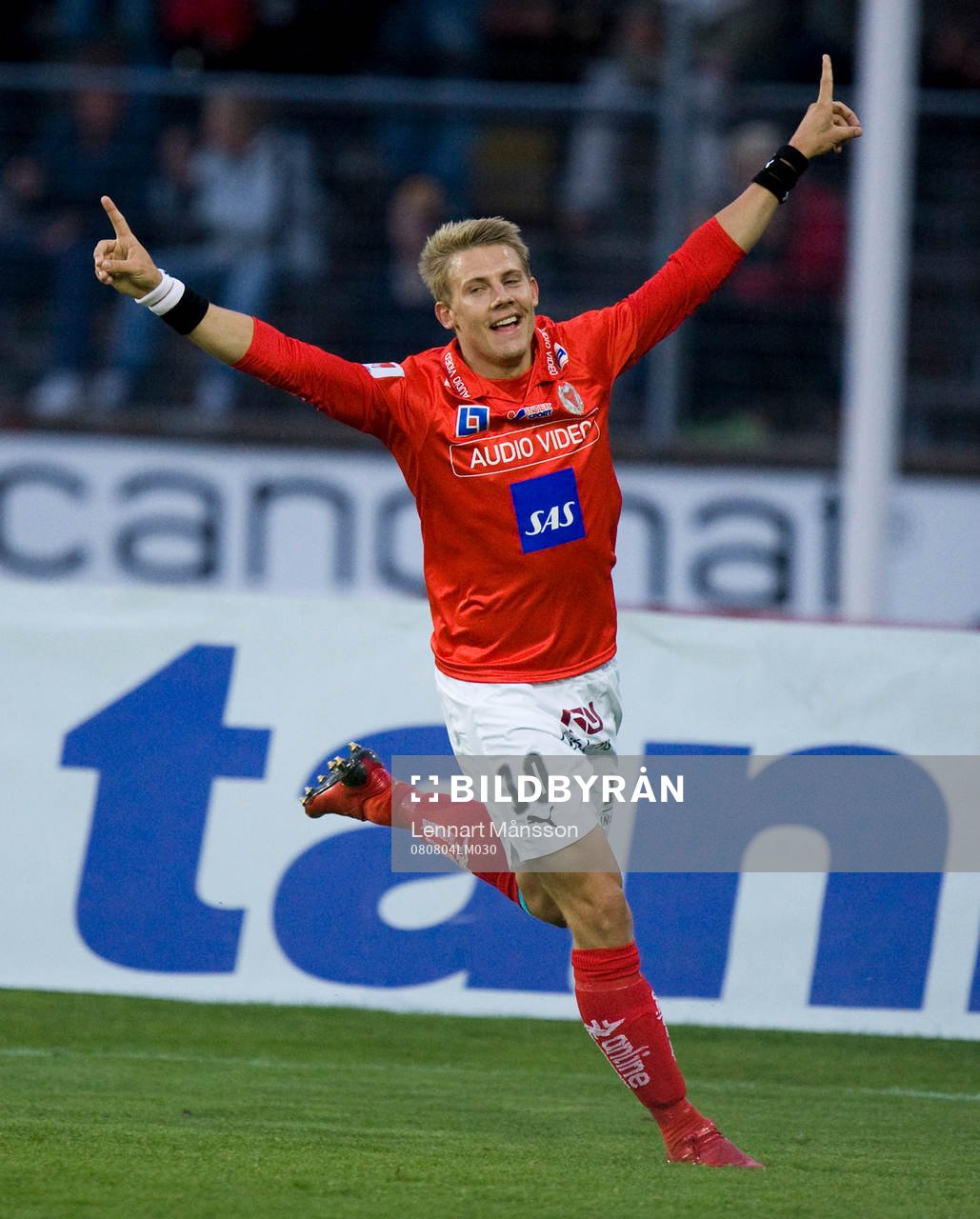   2-2 Patrik Ingelsten, jubel.